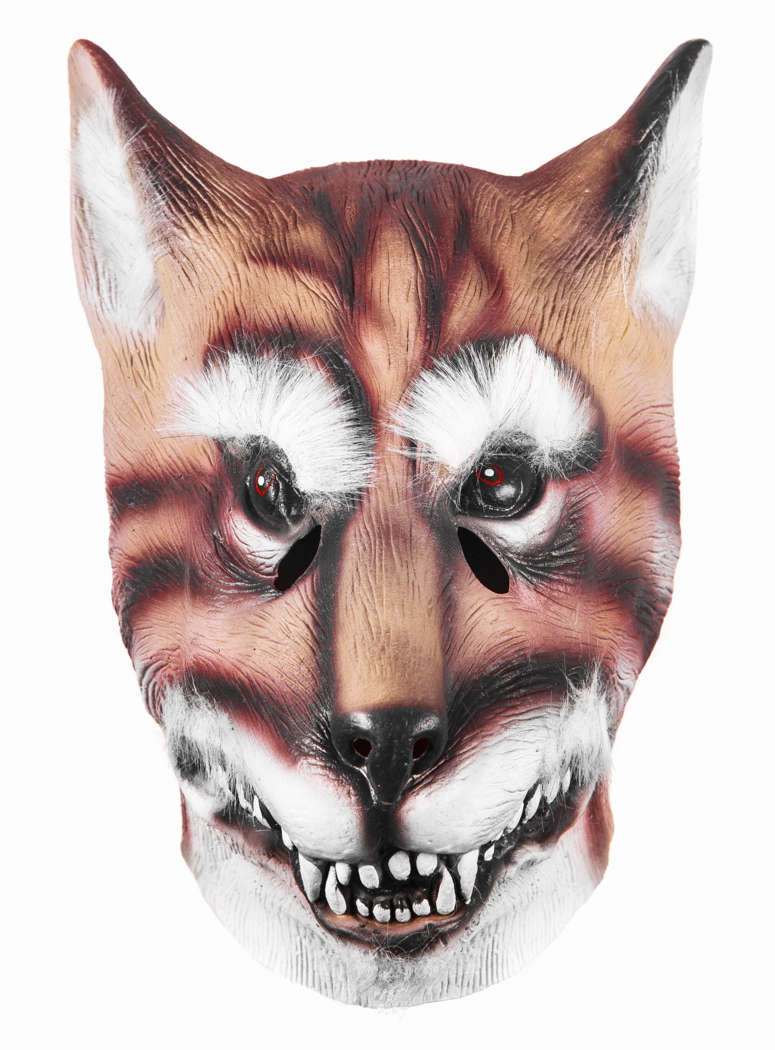Comicluchs Maske aus Latex