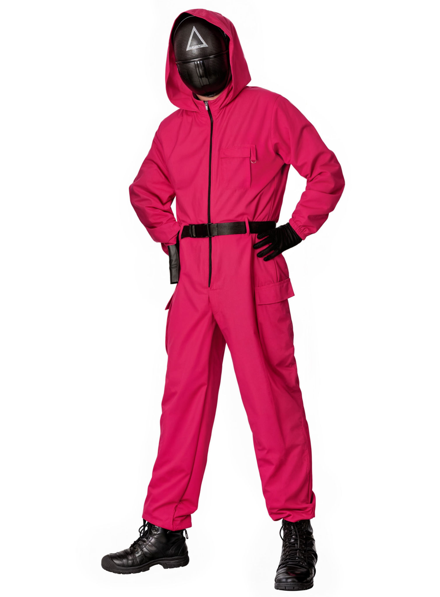 Squid Game – Wächter Kostüm pink