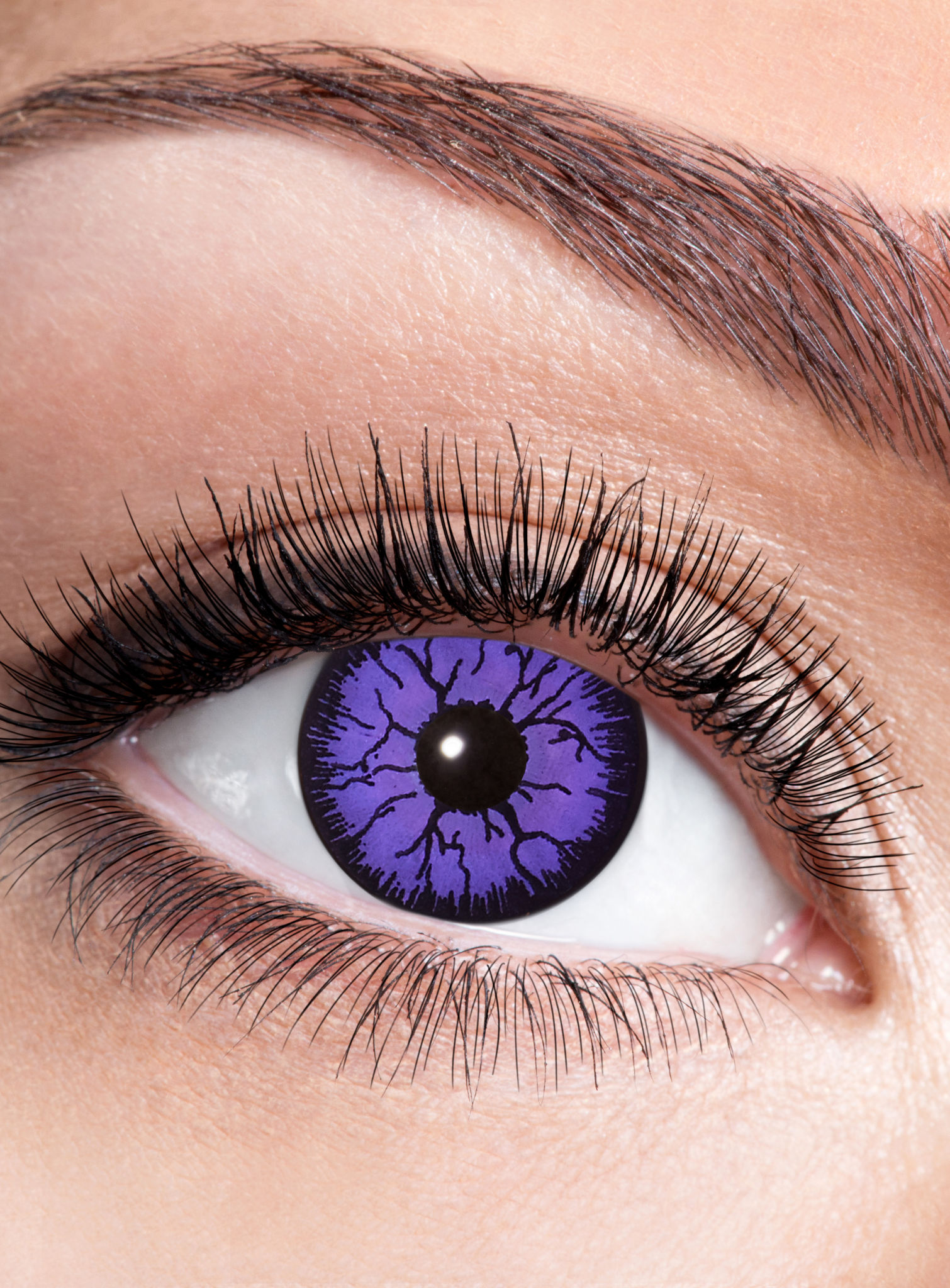Purple Witch Kontaktlinse mit Dioptrien