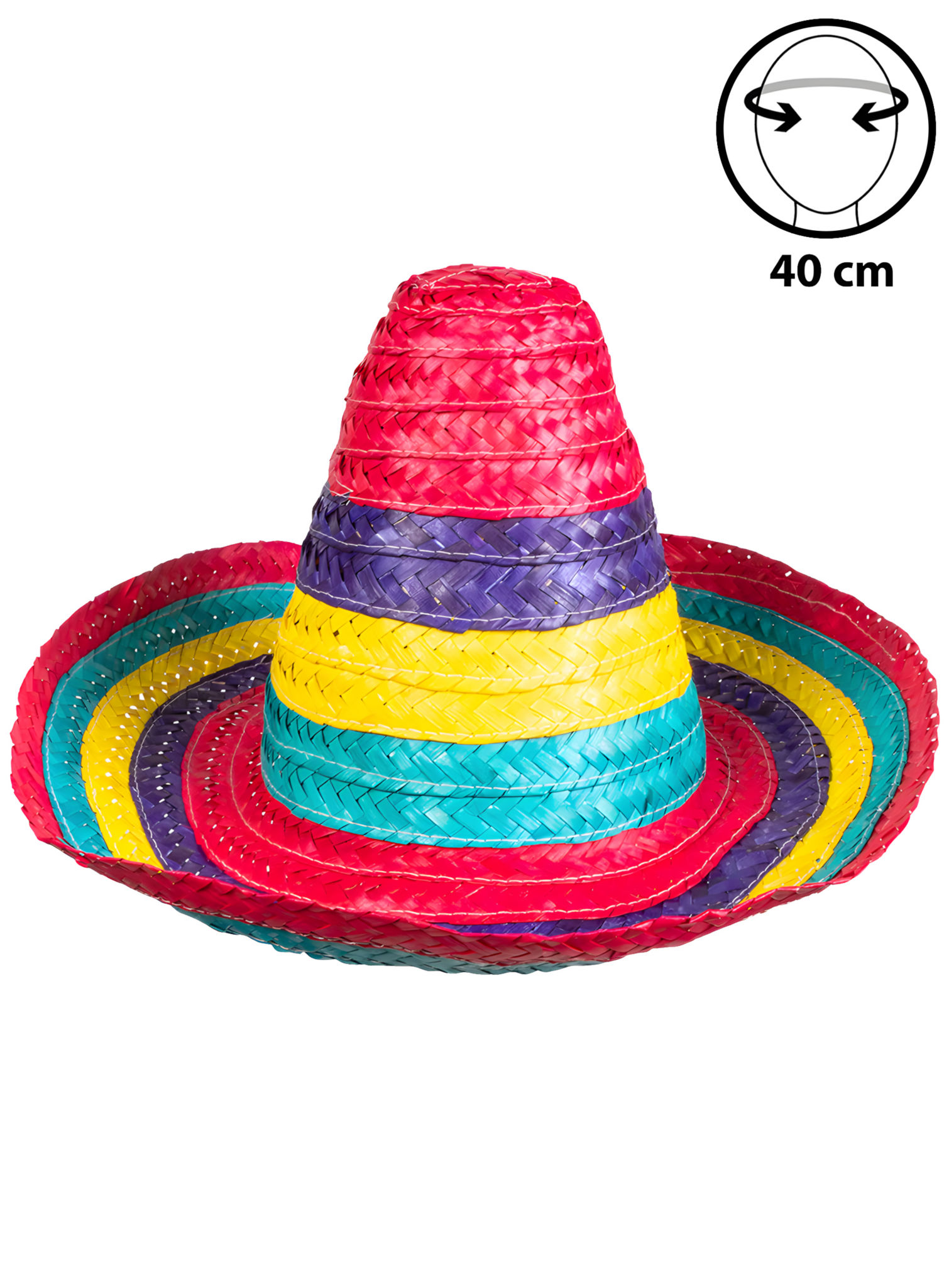 Bunter Sombrero für Kinder