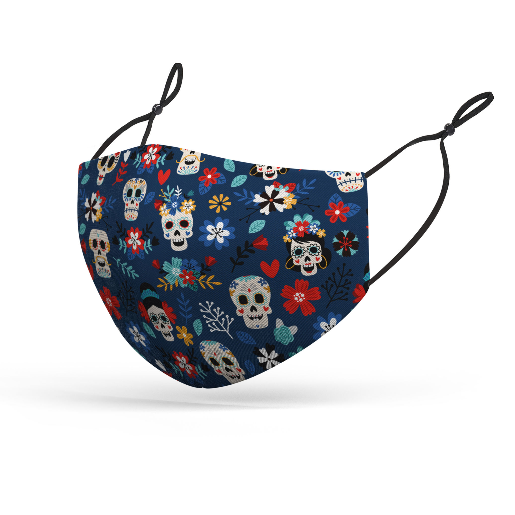 Stoffmaske Dia de los Muertos