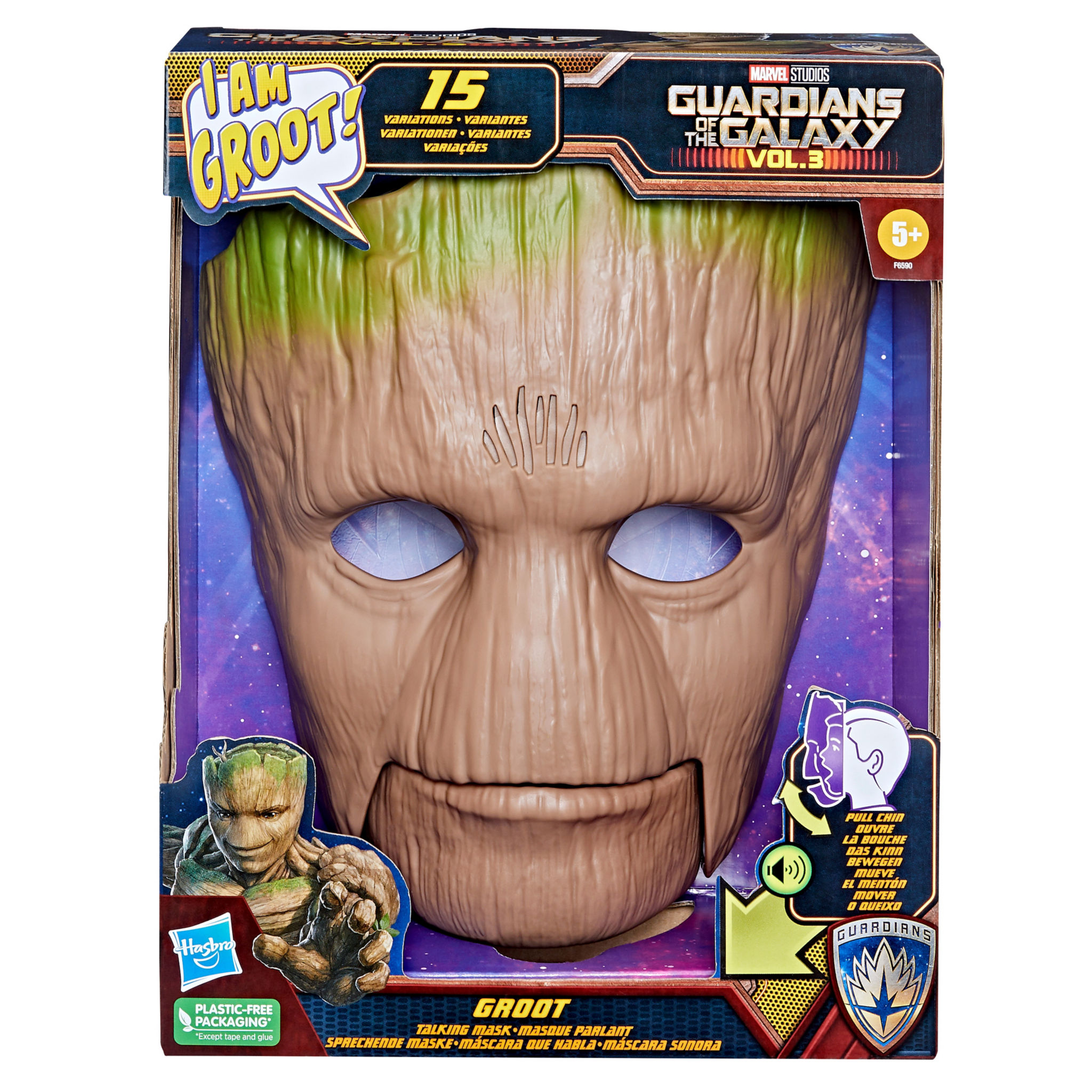 Marvel Guardians of The Galaxy Vol. 3 Groot Maske