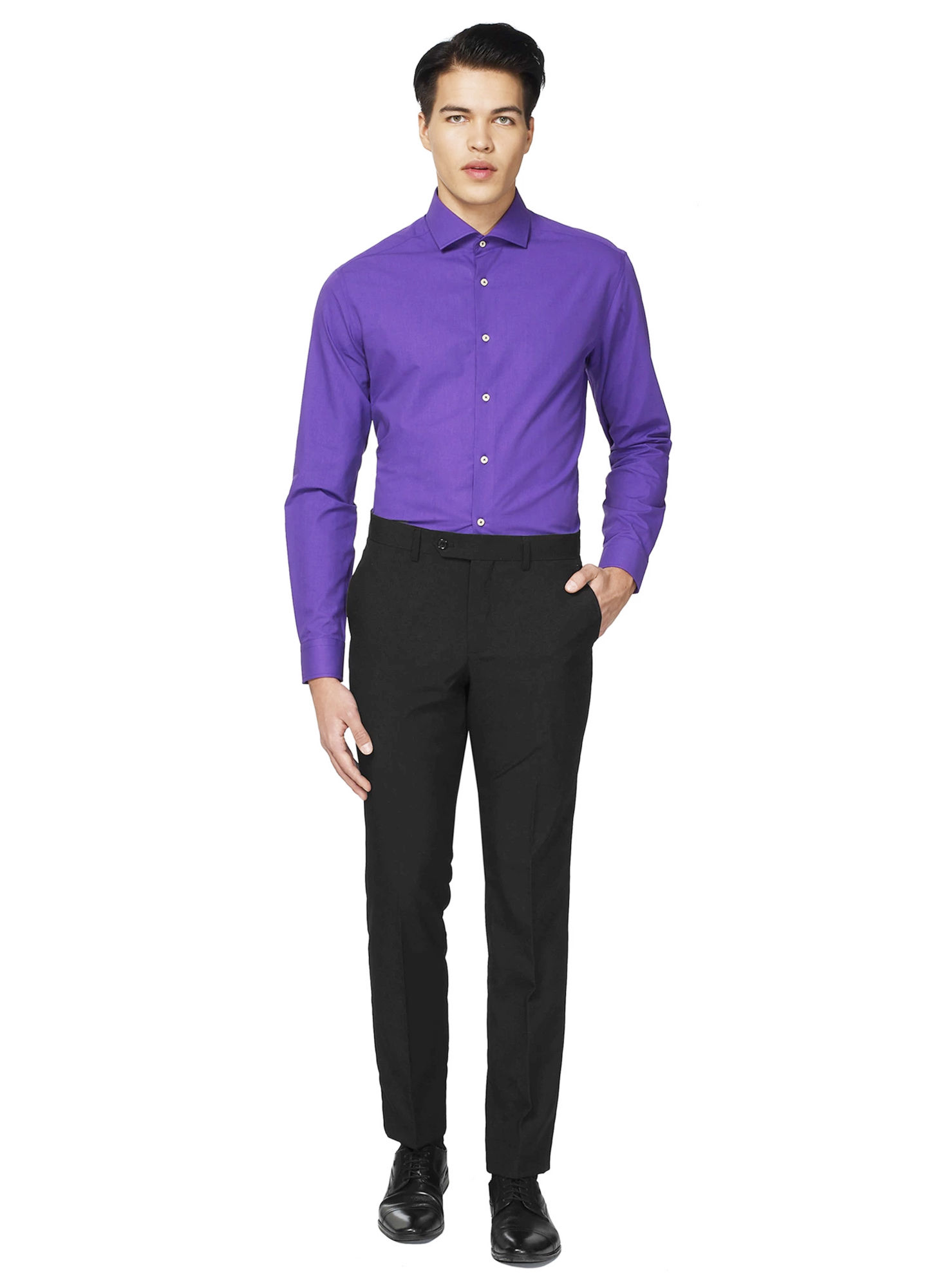 OppoSuits Purple Prince Hemd