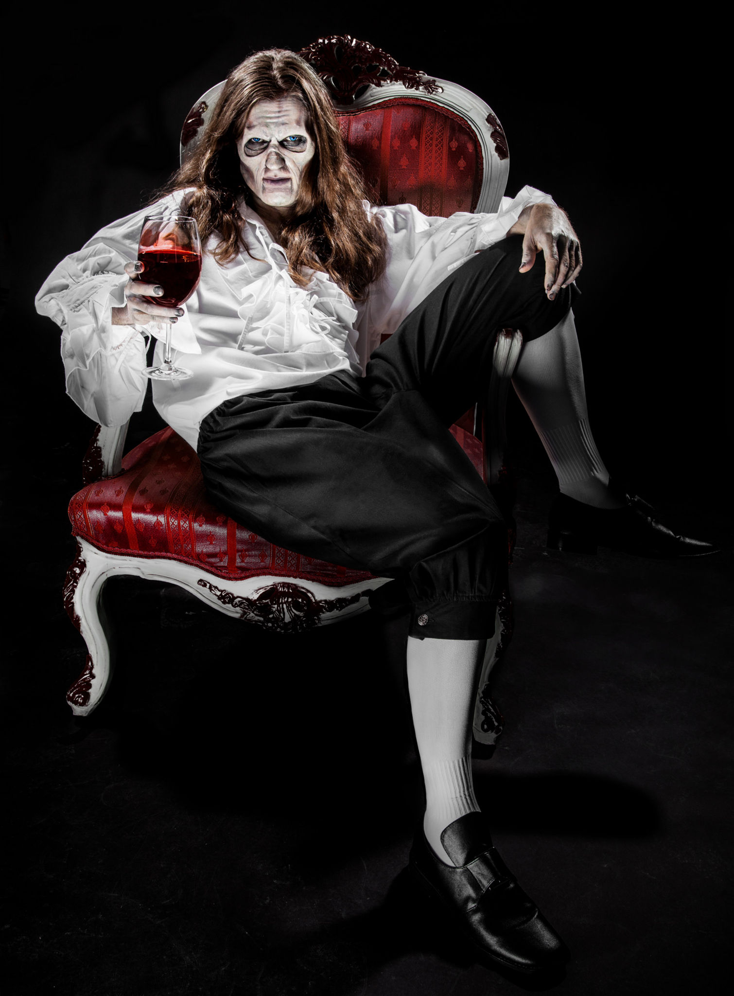 Special FX Vampir Maske aus Schaumlatex