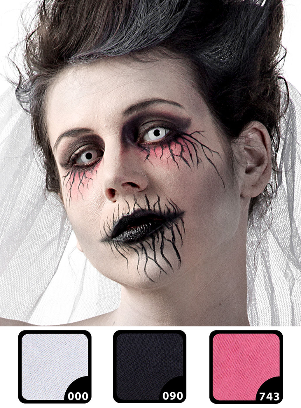 Make-up Set Geisterbraut