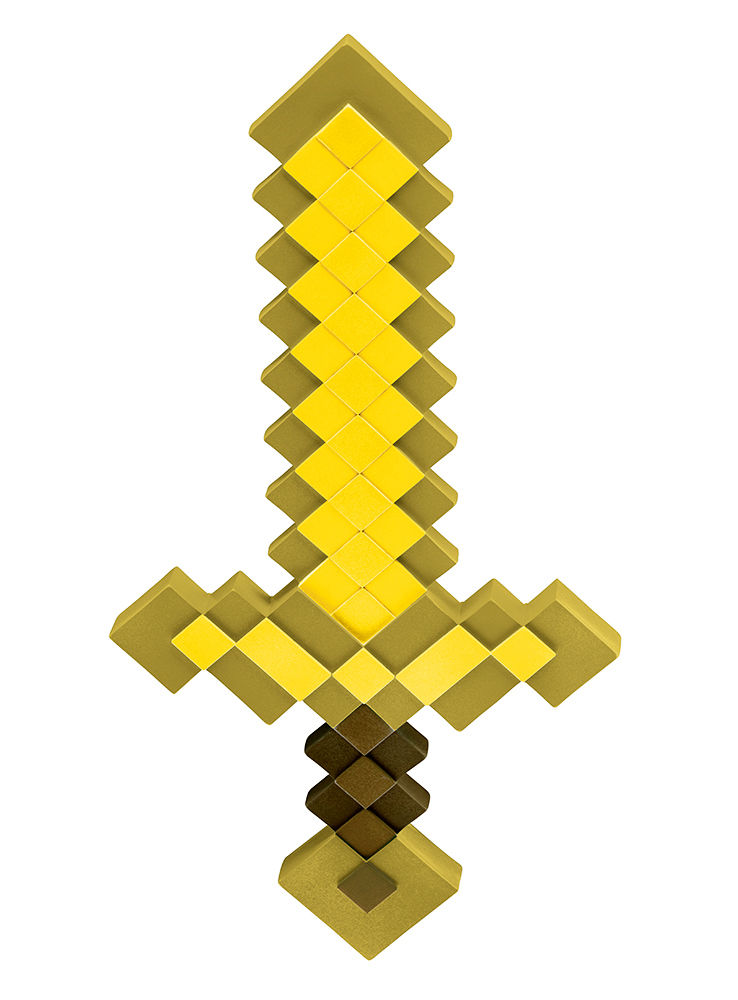 Minecraft - Gouden zwaard speelgoedwapen