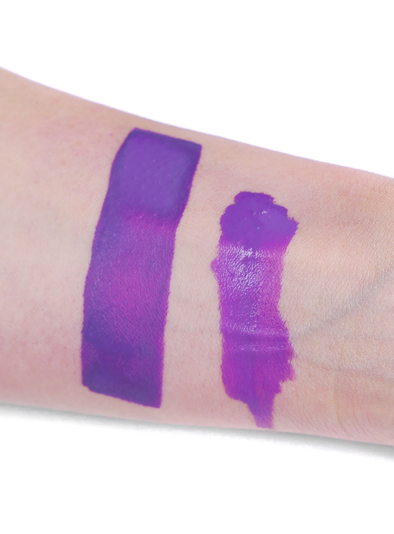 aqua make-up violett Veilchen Wasserschminke