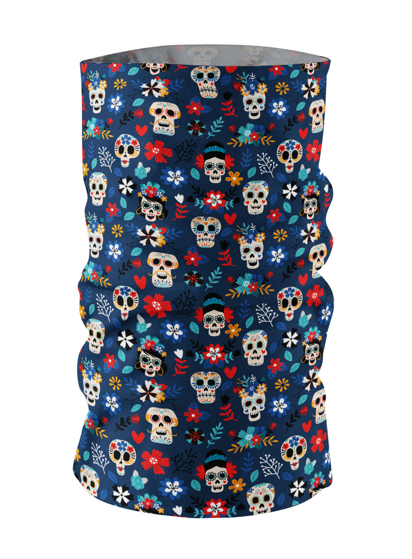 Schlauchschal Dia de los Muertos