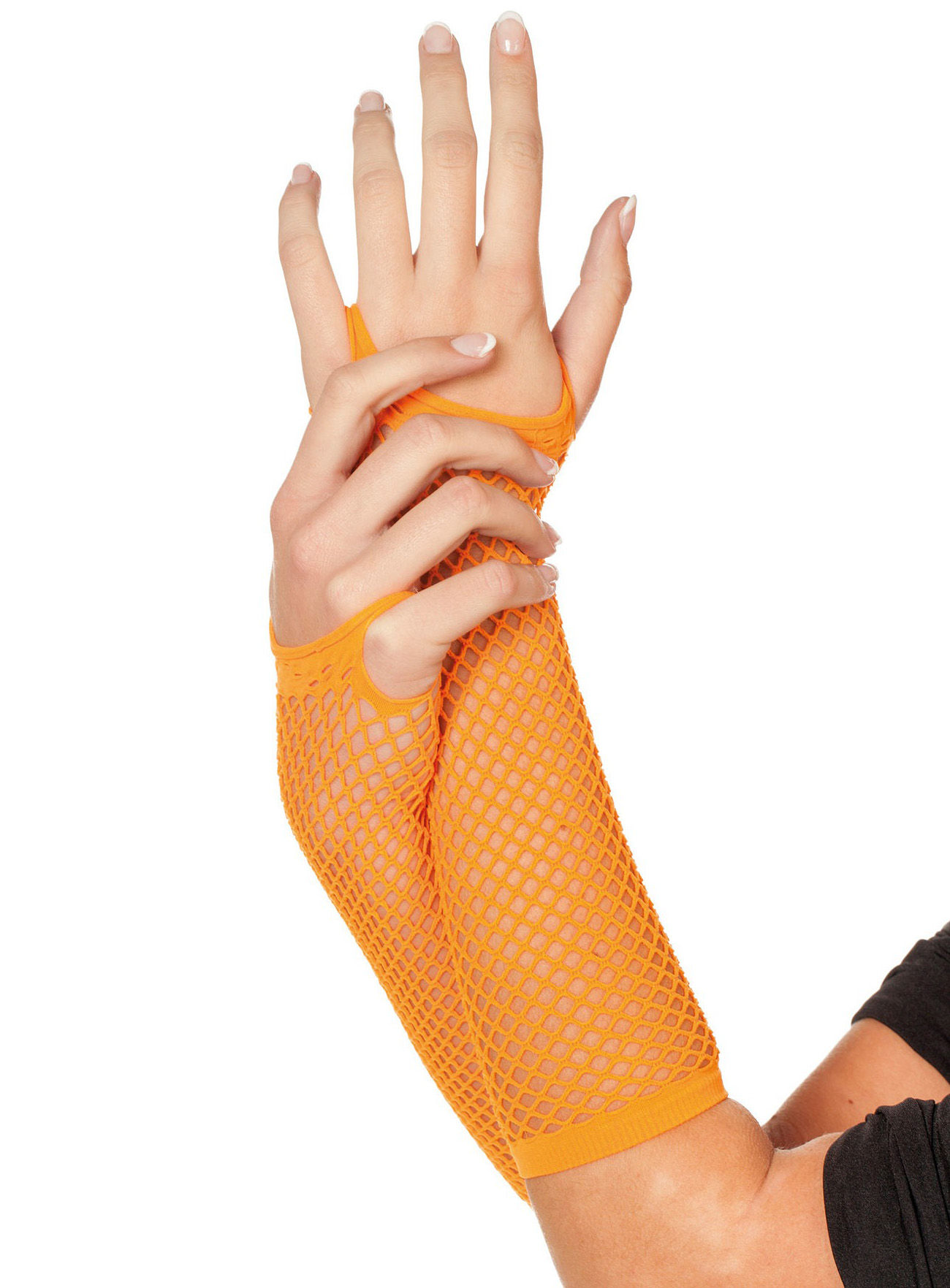Fingerlose Netzhandschuhe in diversen Farben