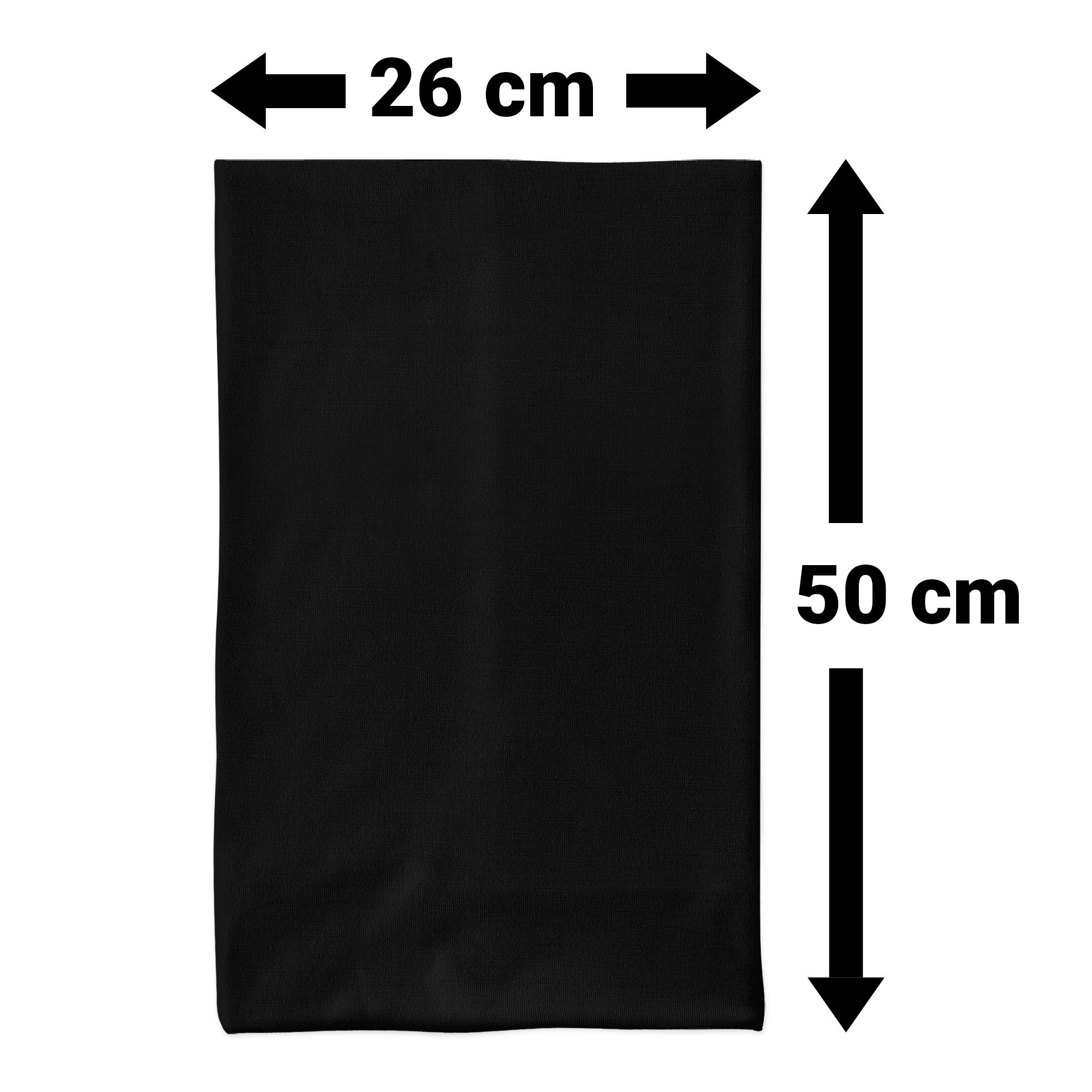 Schlauchschal schwarz