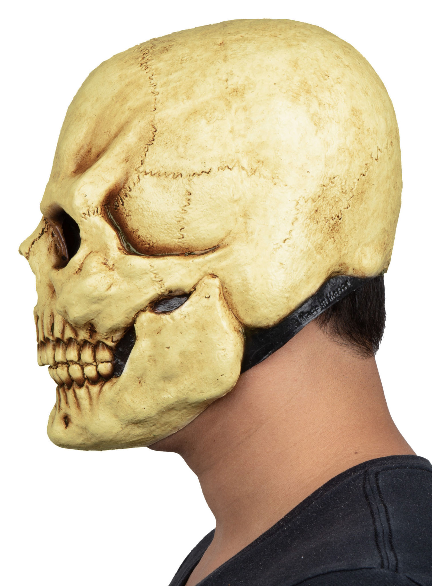 Totenkopf Maske des Grauens aus Latex
