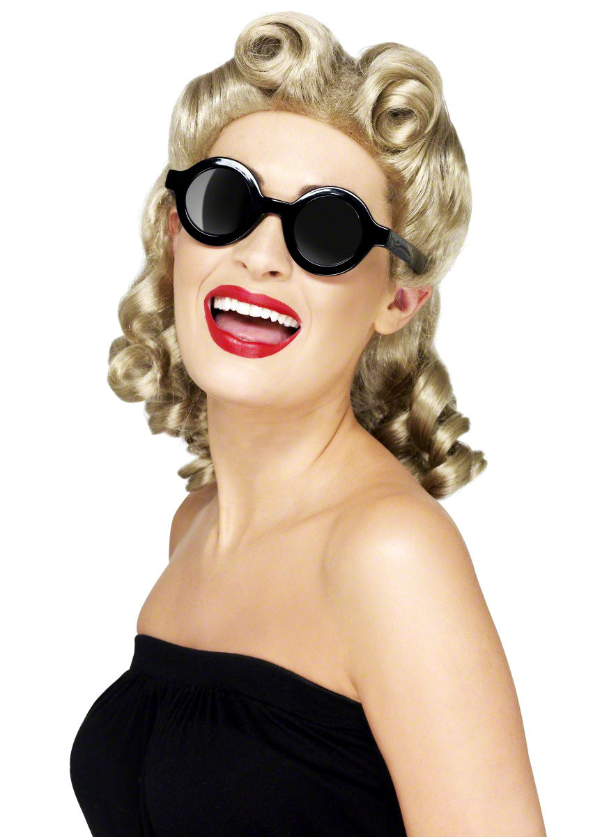Runde 40er Jahre Sonnenbrille