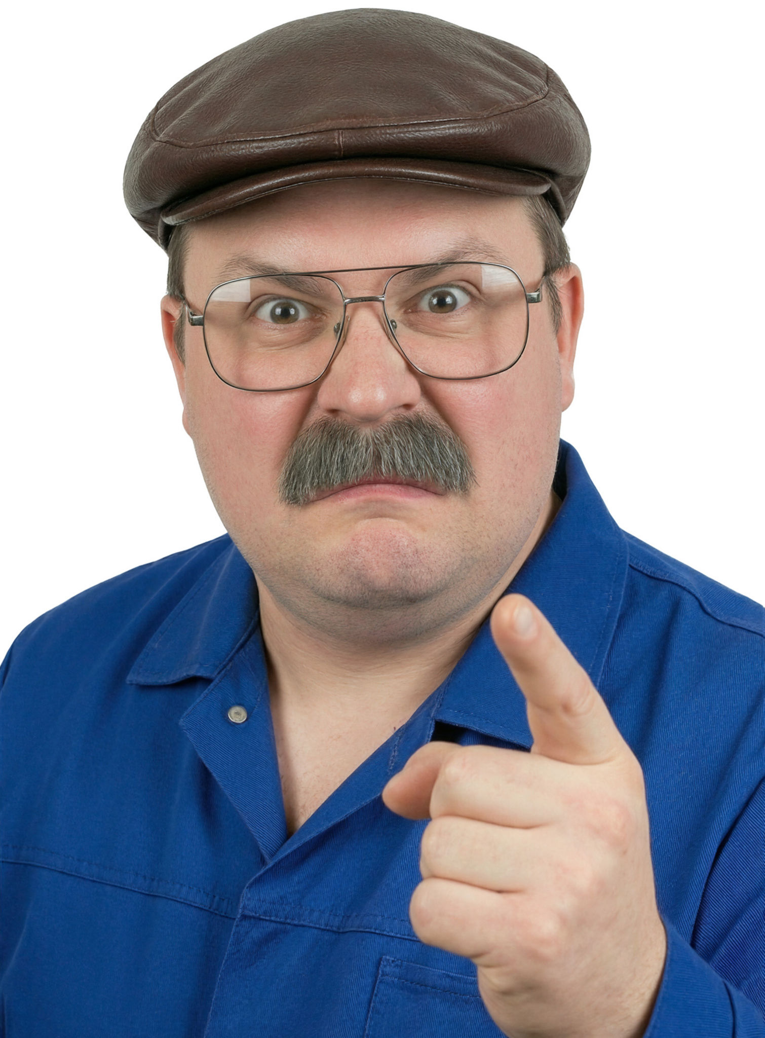 Dicker Schnurrbart