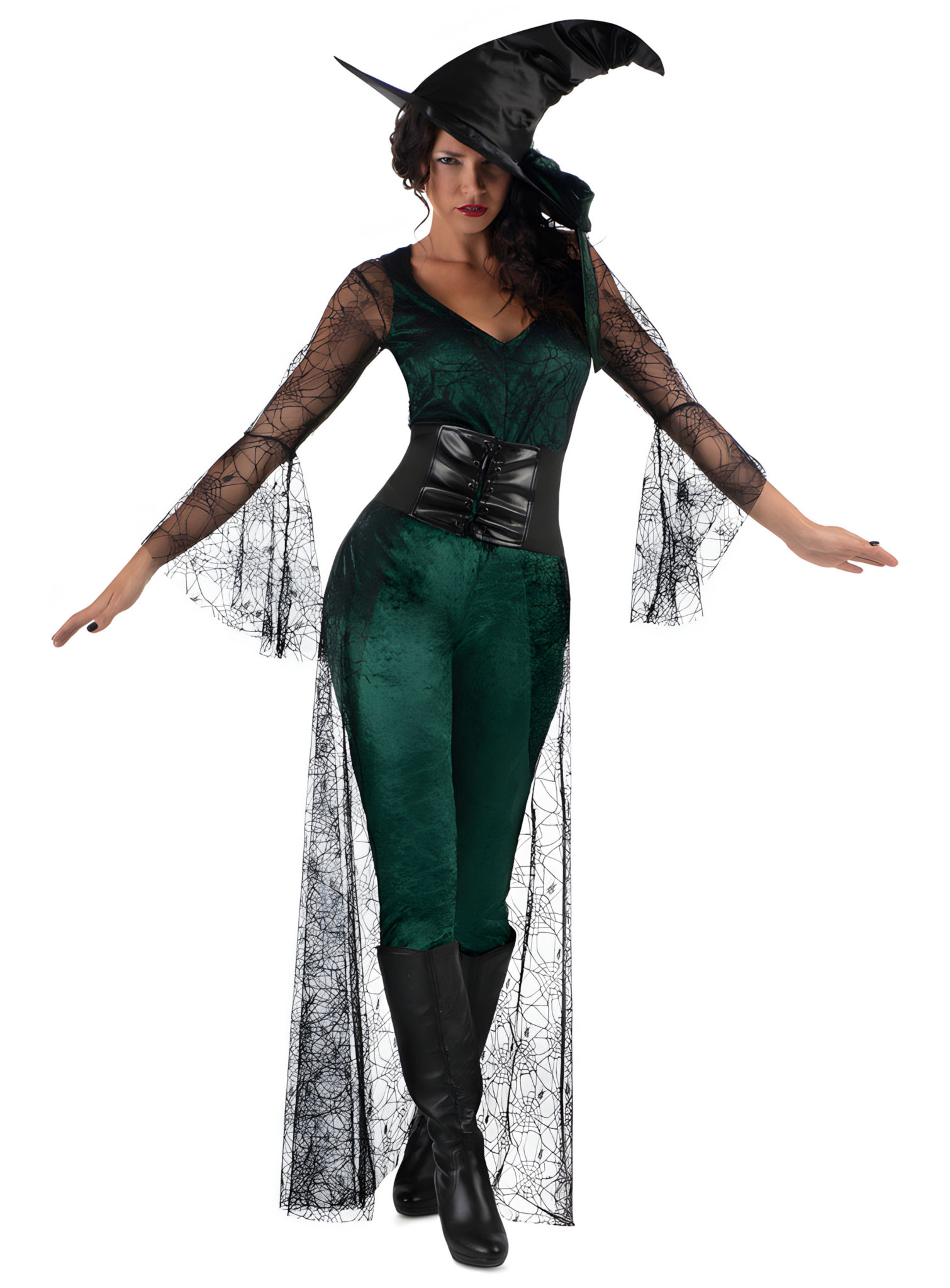 Mean Green Witch Hexenkostüm