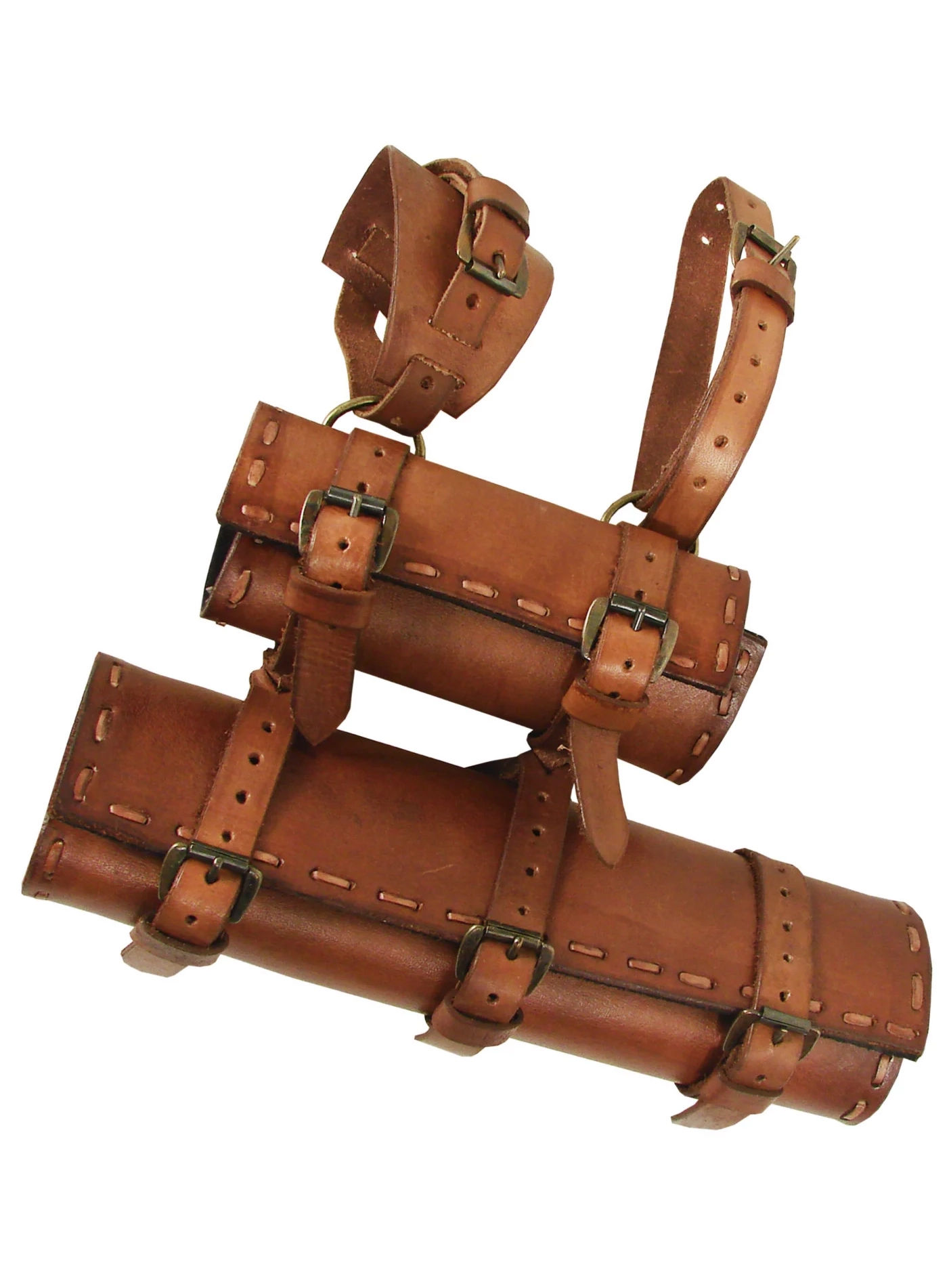 Schwerthalter doppelt, braun - Rorik