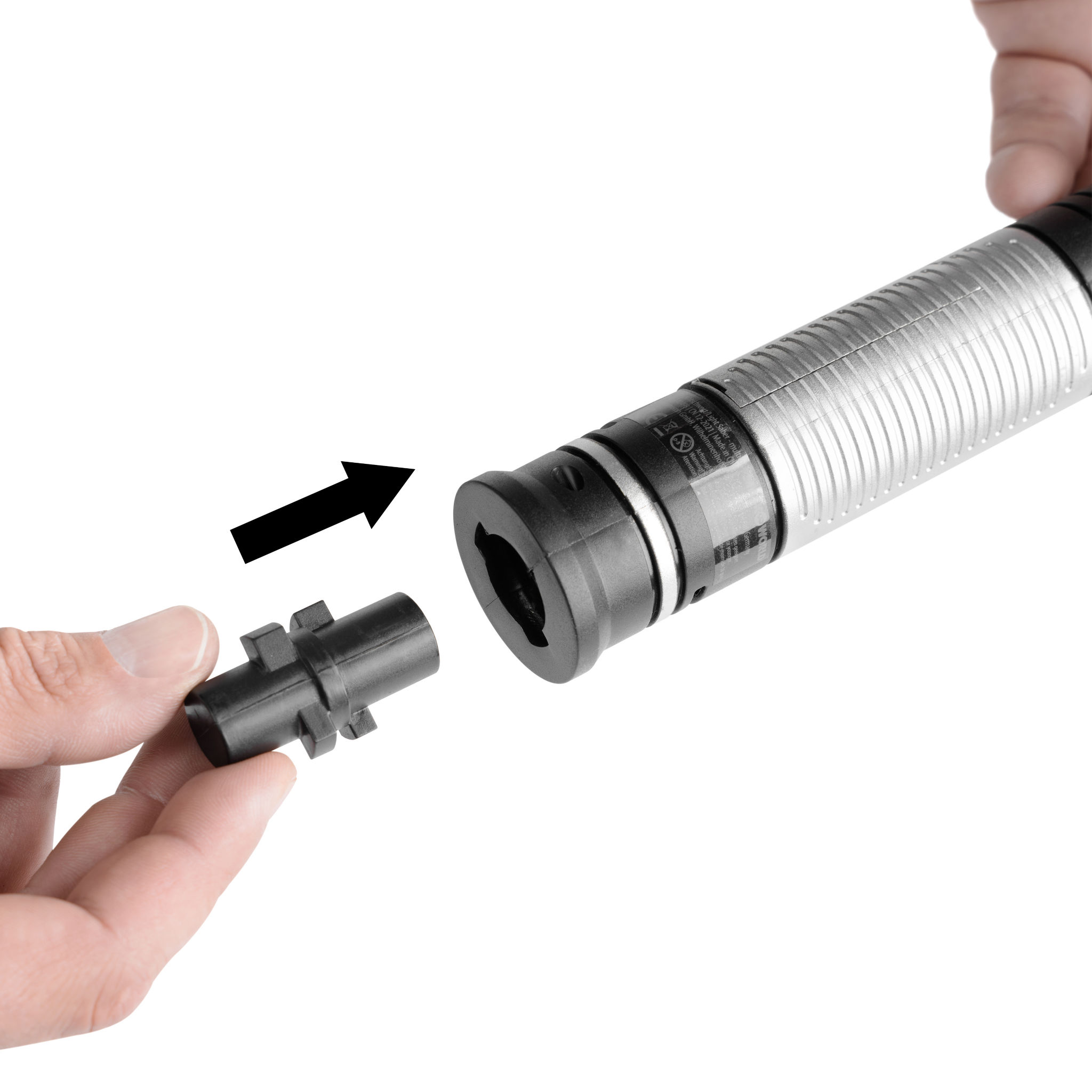 Doppelklingen Connector / Verbinder für Lichtschwert mit Laserschwert Sound-Effekten