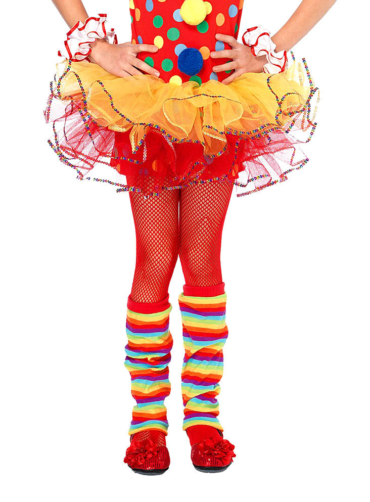 Fishnet Mädchen-Strumpfhosen rot für Kinder