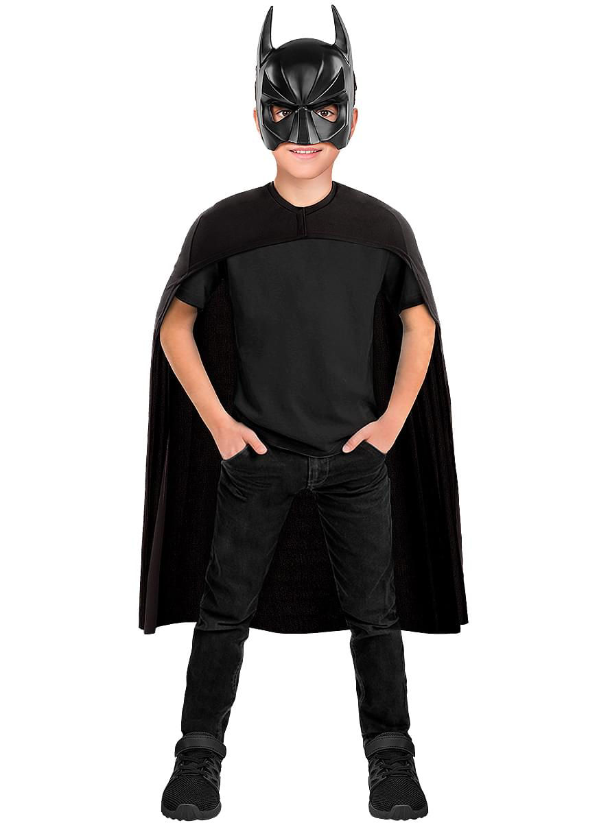 Batman Maske und Umhang für Kinder