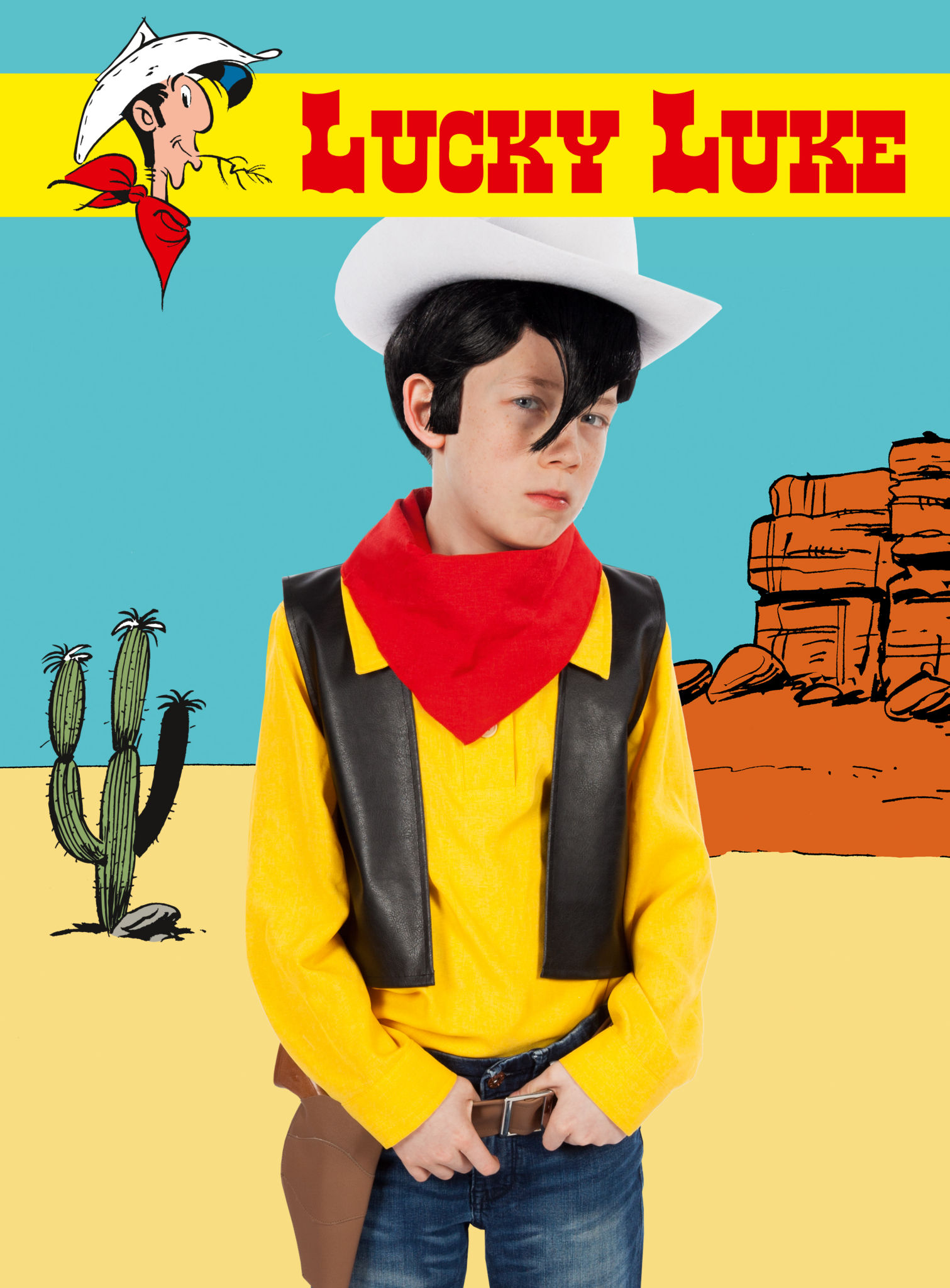 Lucky Luke Kinderkostüm