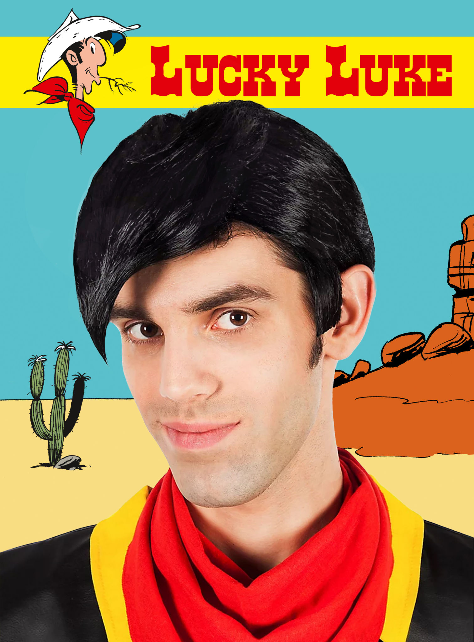 Lucky Luke Perücke