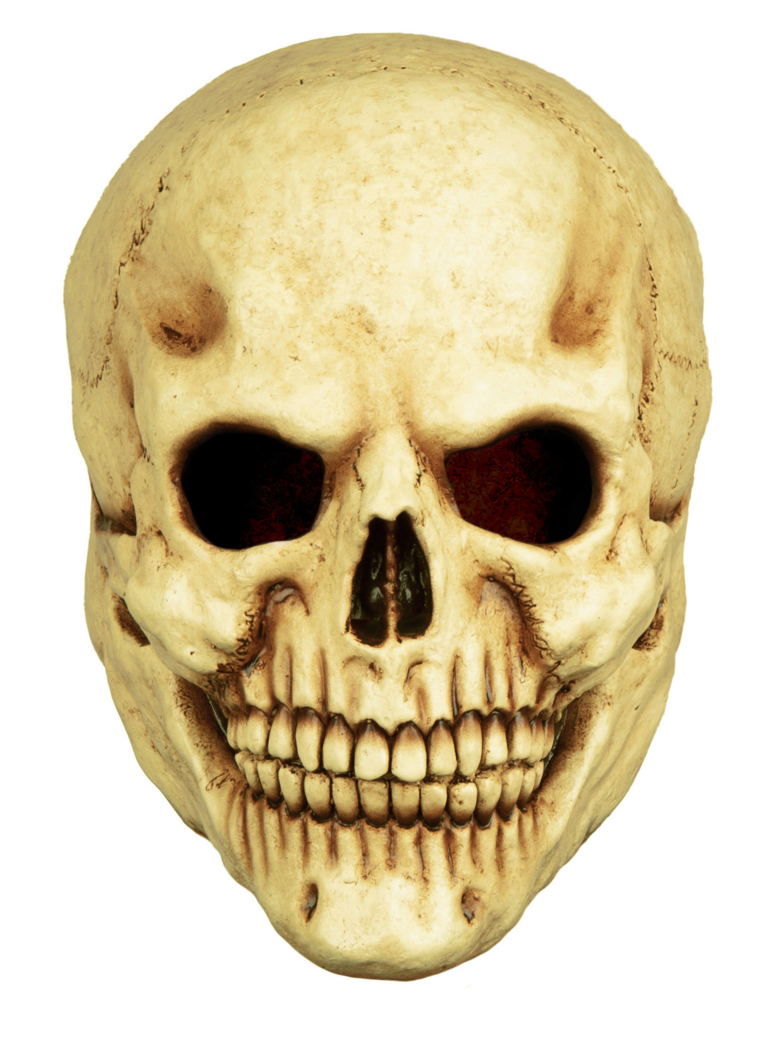 Totenkopf Maske des Grauens aus Latex