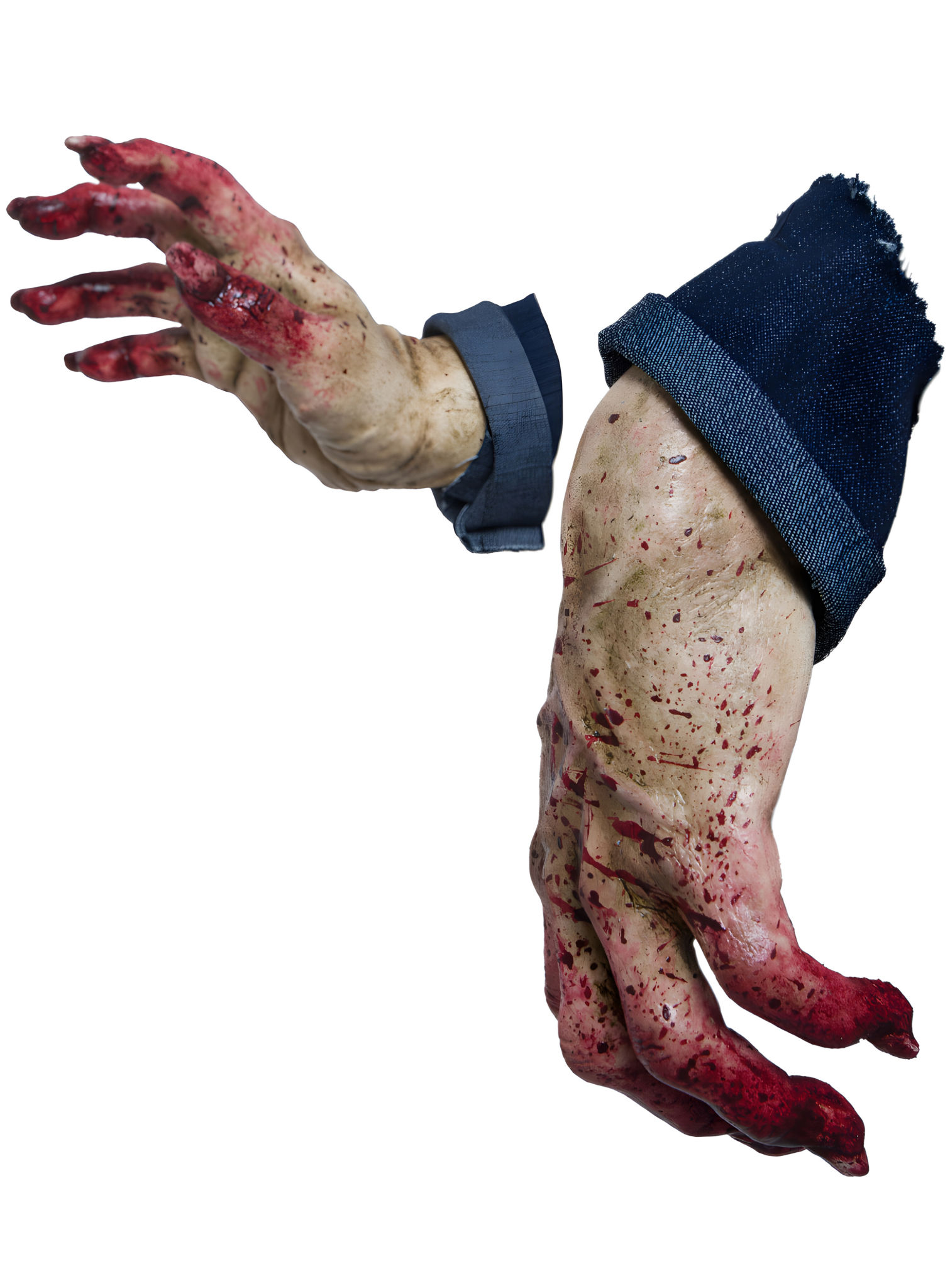 Greifende Zombiehände Deko