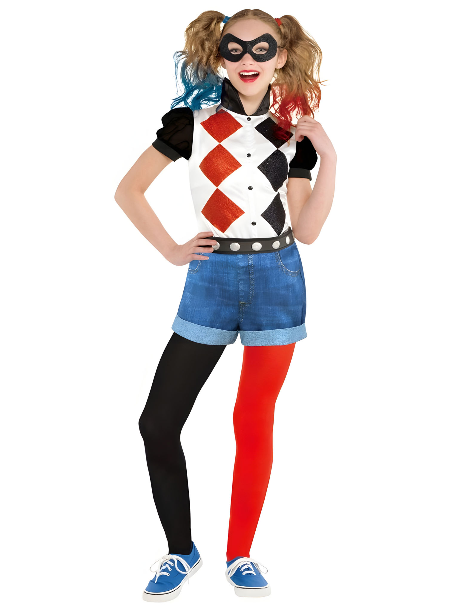Harley Quinn Lizenz Kostüm für Kinder