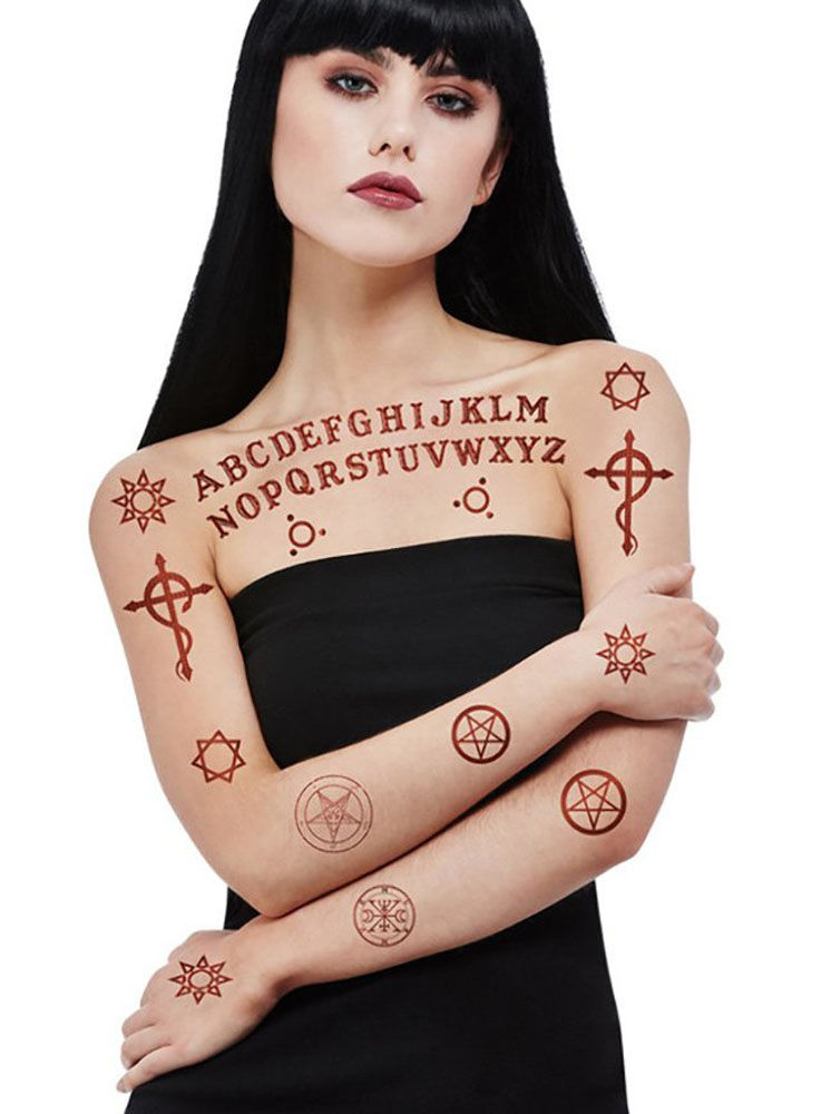 Beschwörung Klebetattoos
