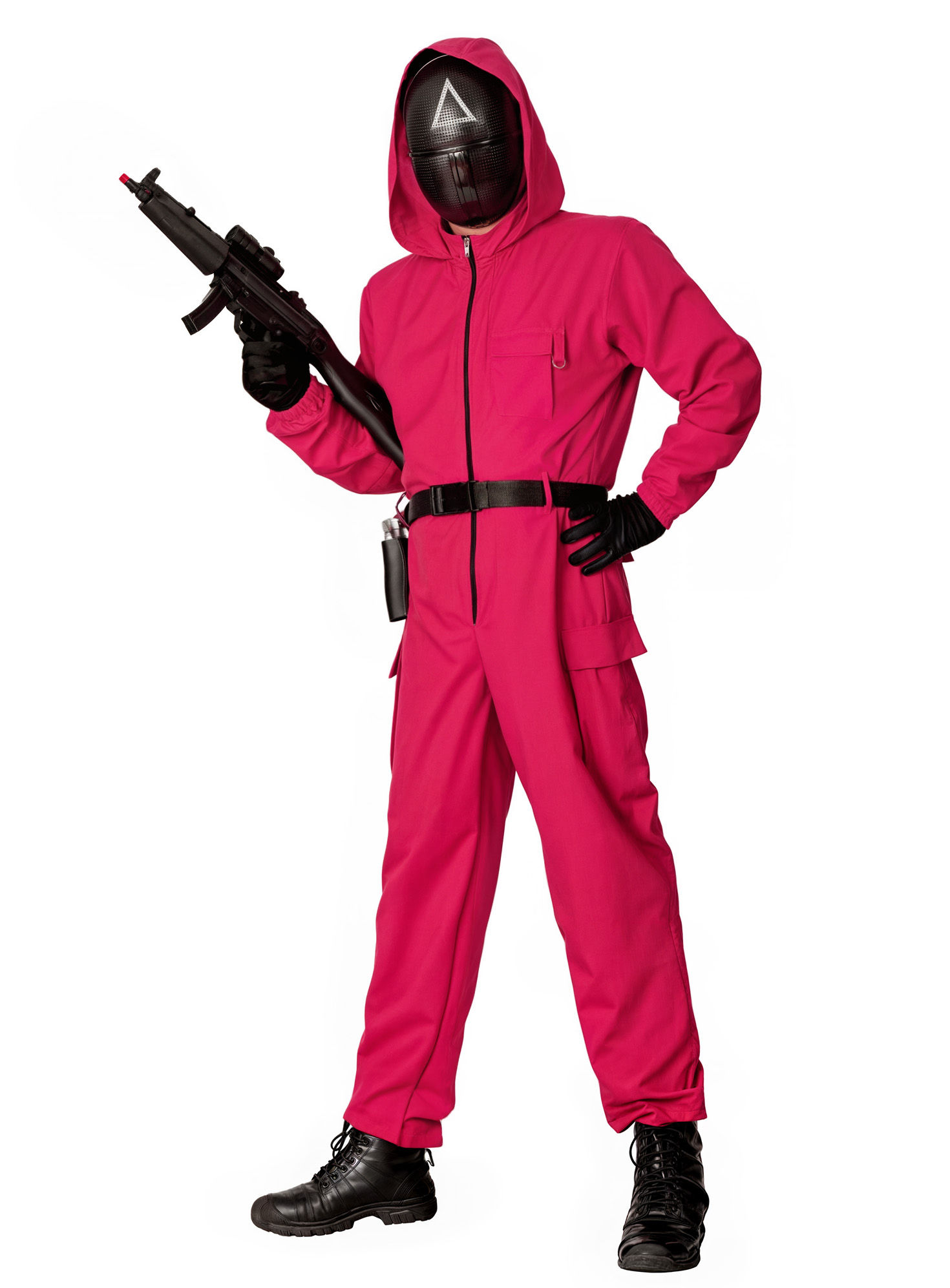 Squid Game – Wächter Kostüm pink