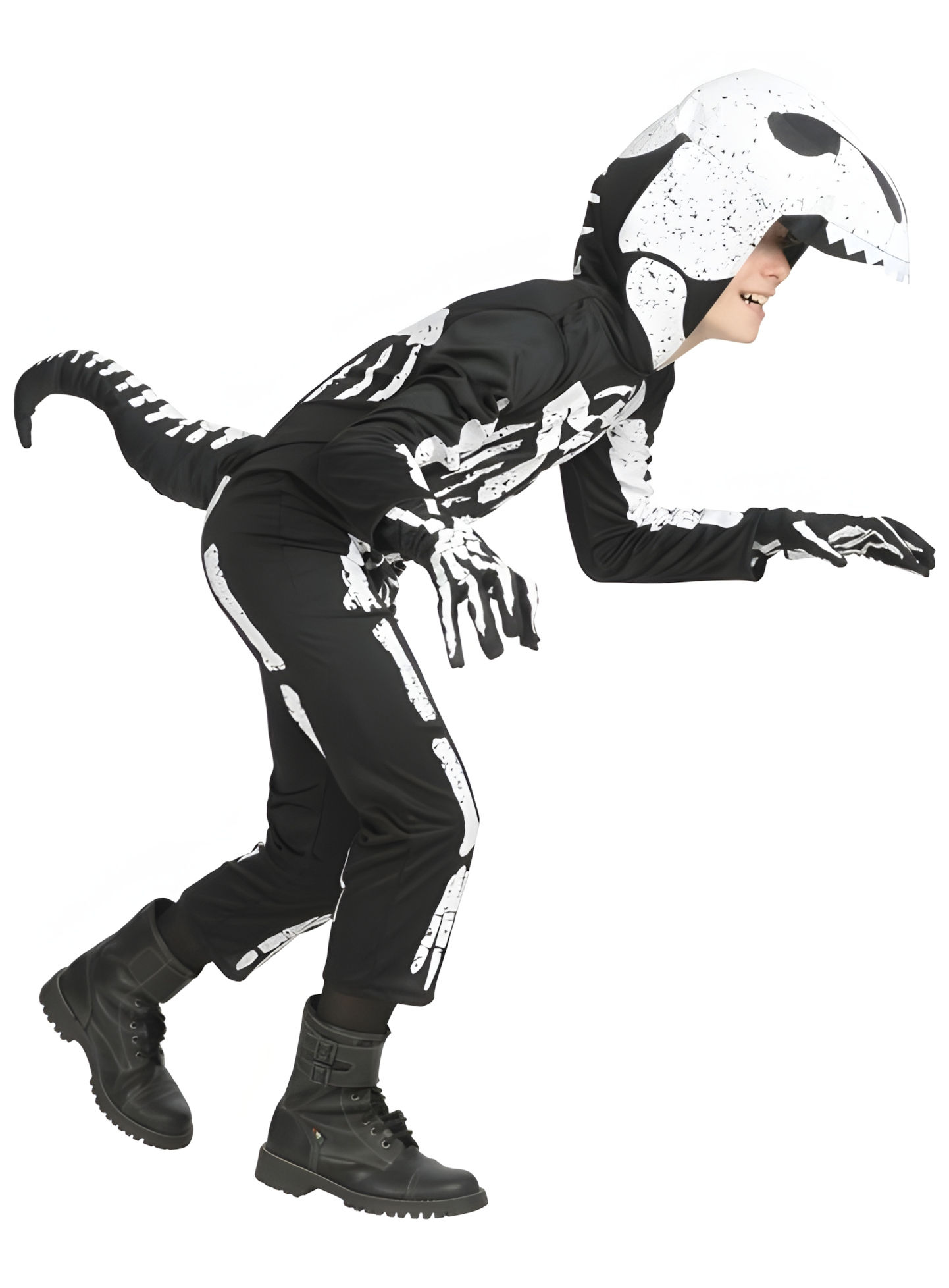 Tyrannosaurus Skelett Kostüm für Kinder