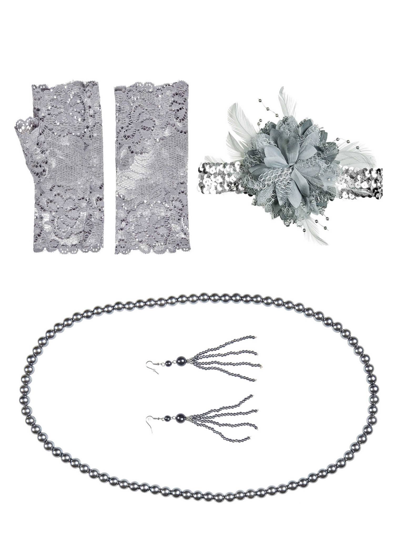 20er Jahre Accessoire-Set