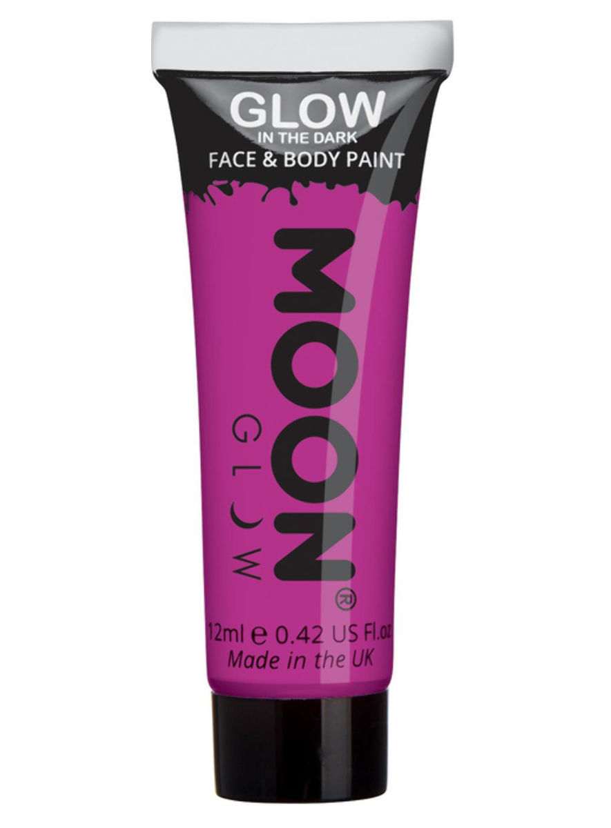 Moon Glow – Glow in the Dark make-uptube paars