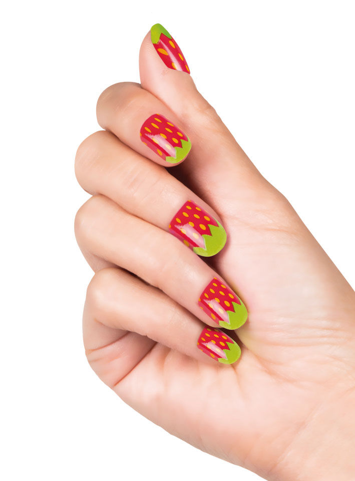 Aardbei Vingernagels