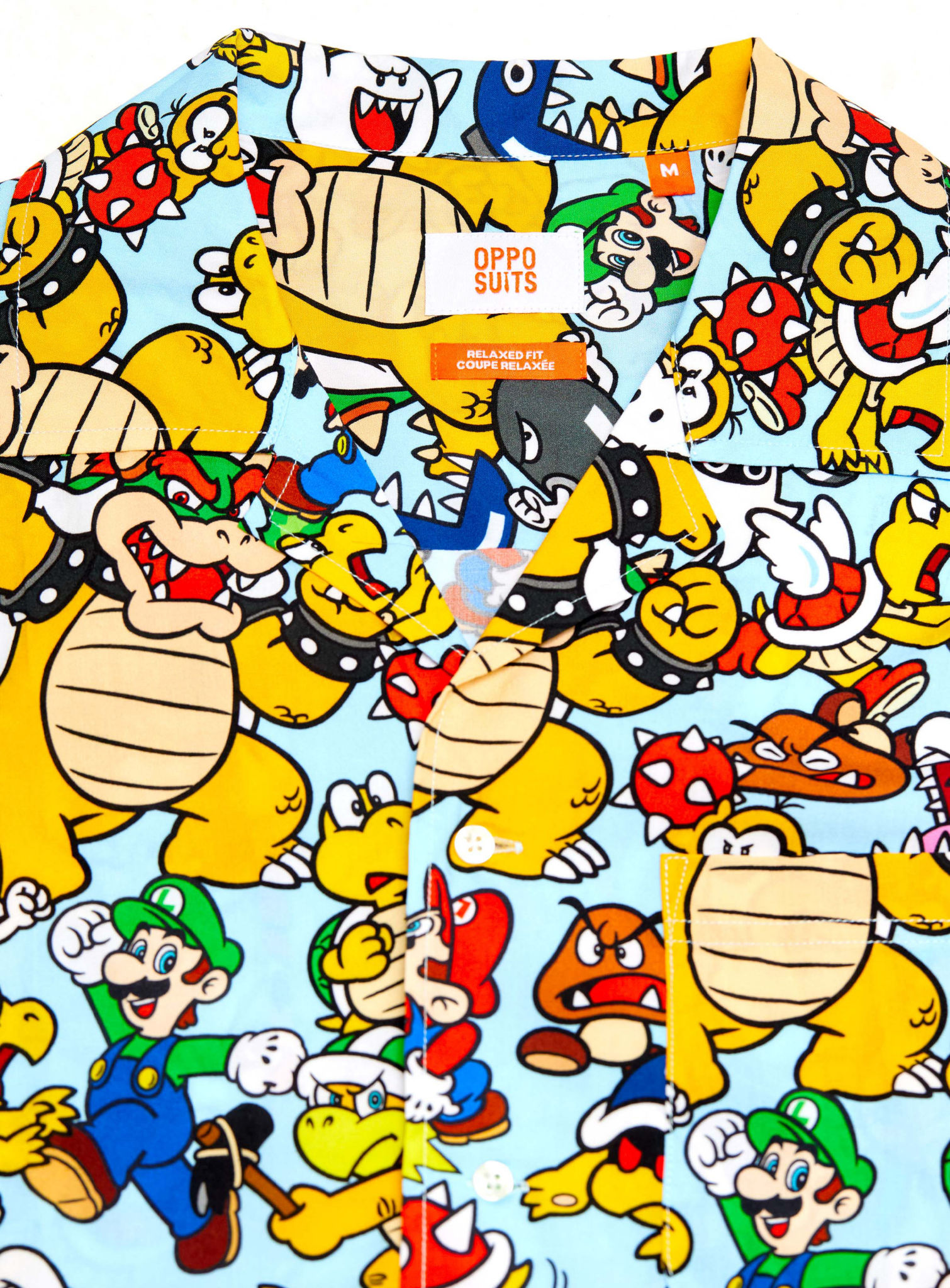 OppoSuits Bowsers Kingdom zomerhemd