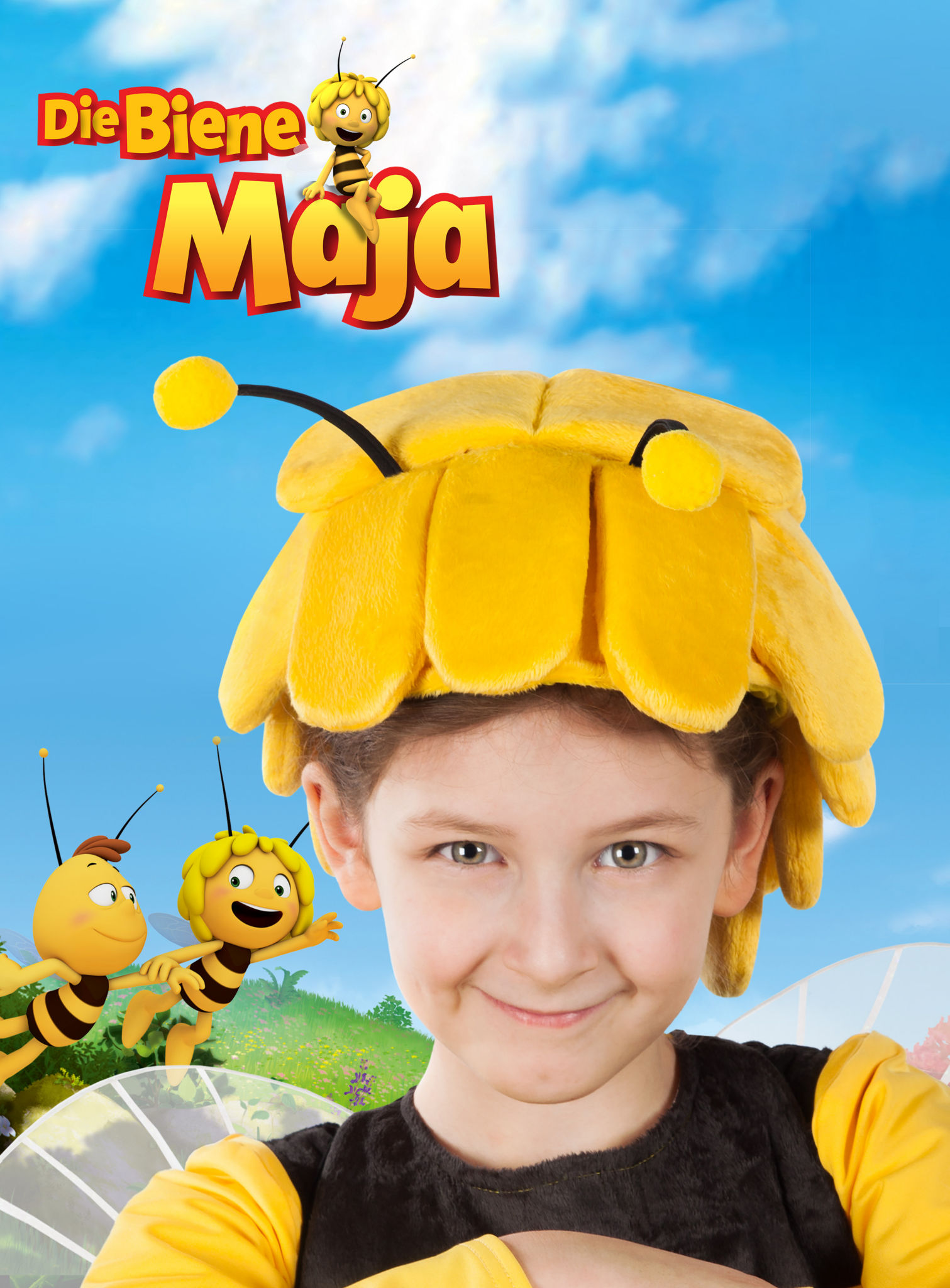 Biene Maja Kopfbedeckung für Kinder