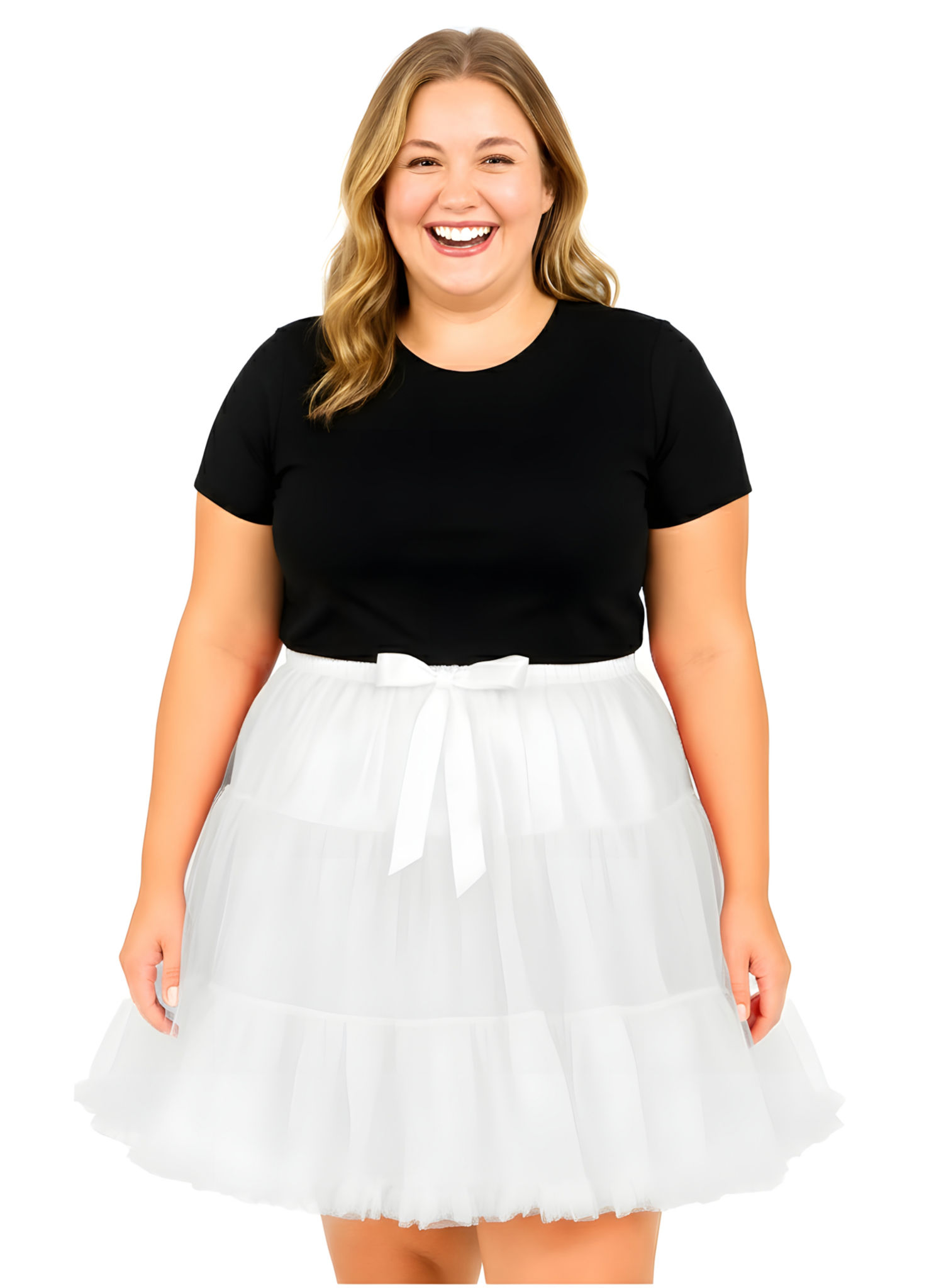 XXL ruches tutu wit