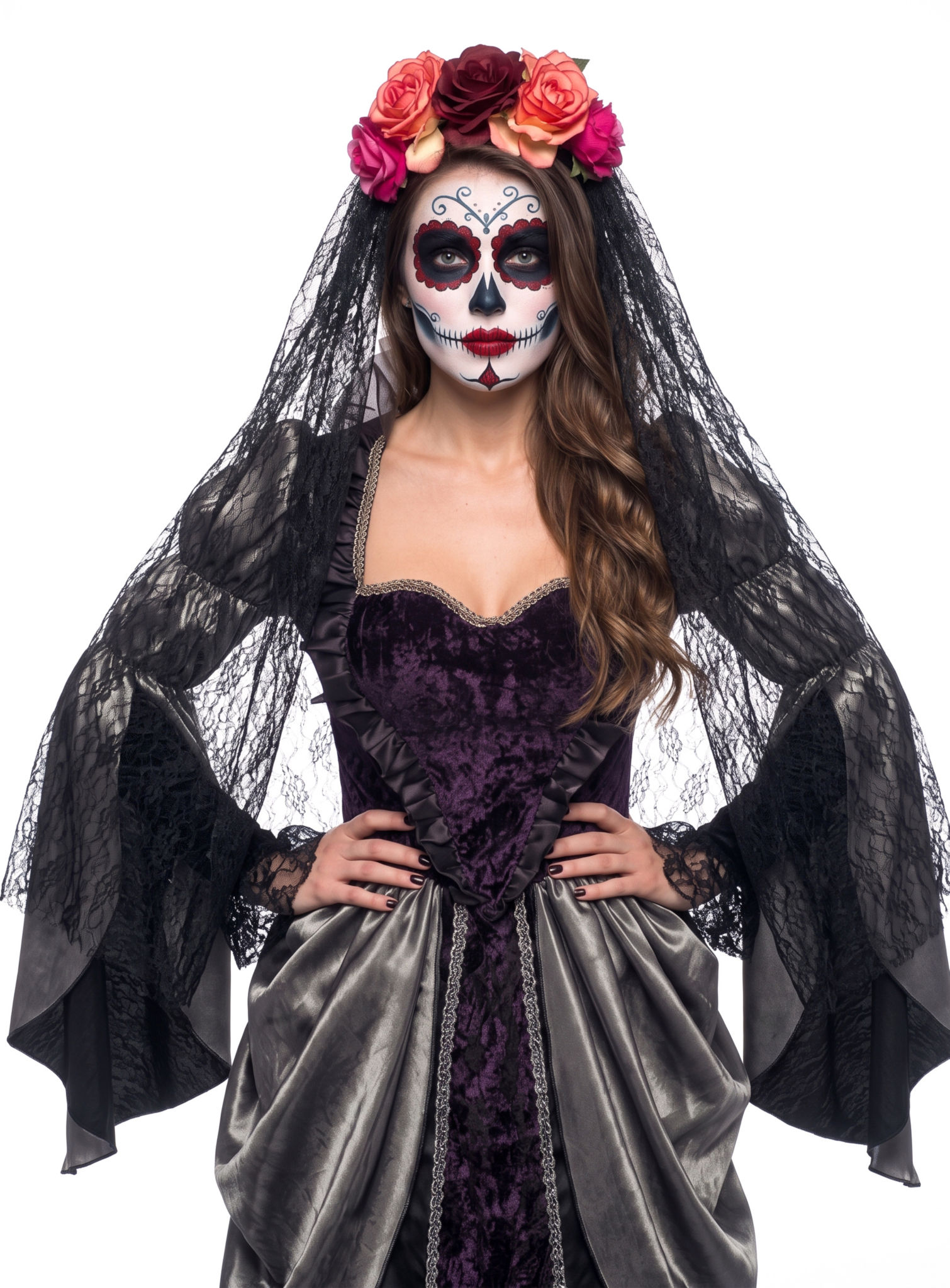 Dia de los Muertos Damenkleid