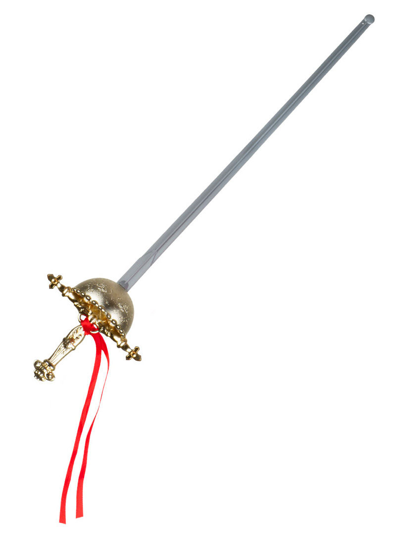 Musketierdegen aus Kunststoff 58 cm