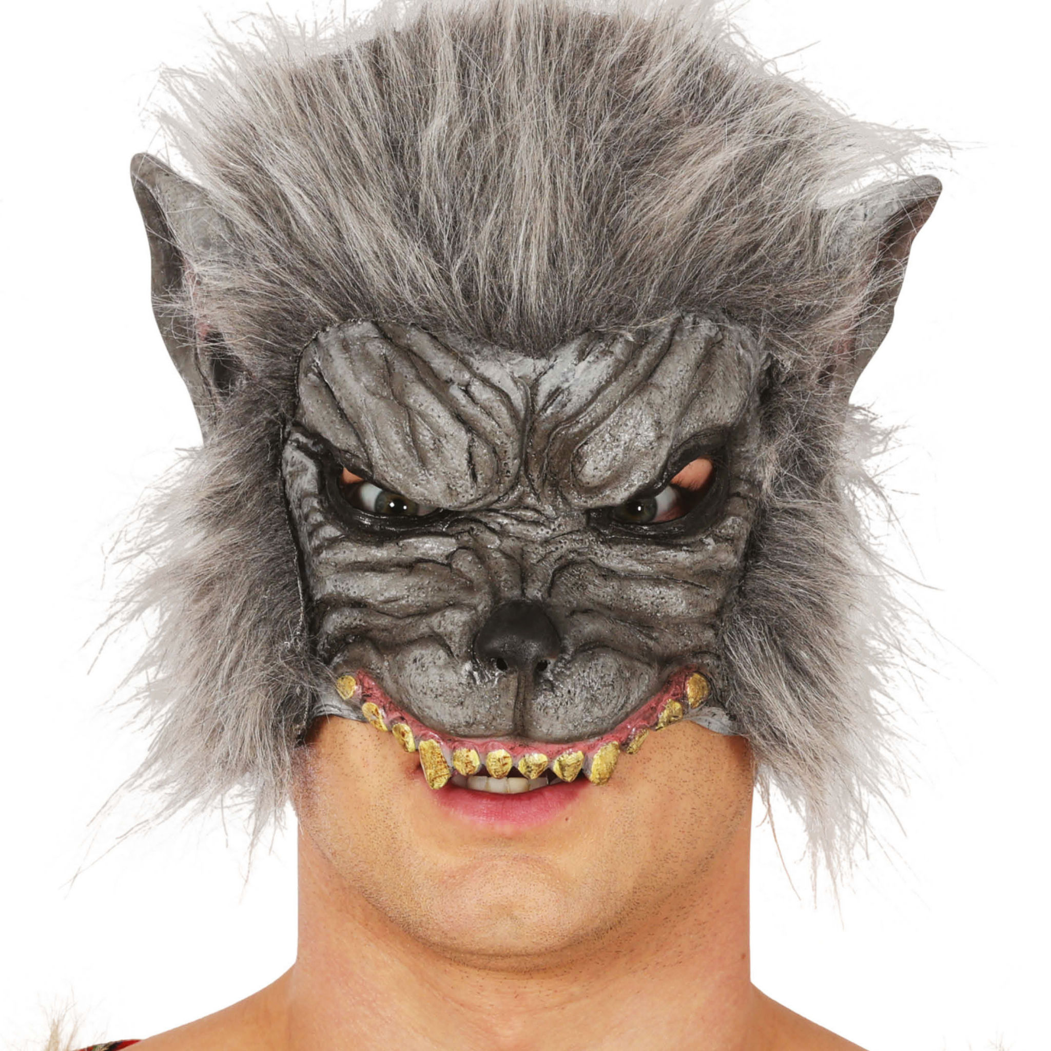 Hungriger Werwolf Halbmaske
