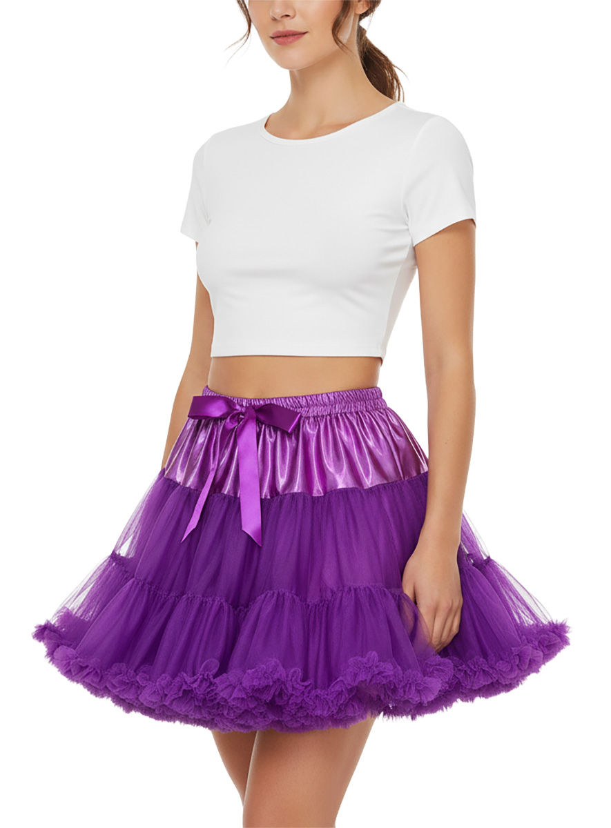Rüschen Tutu lila