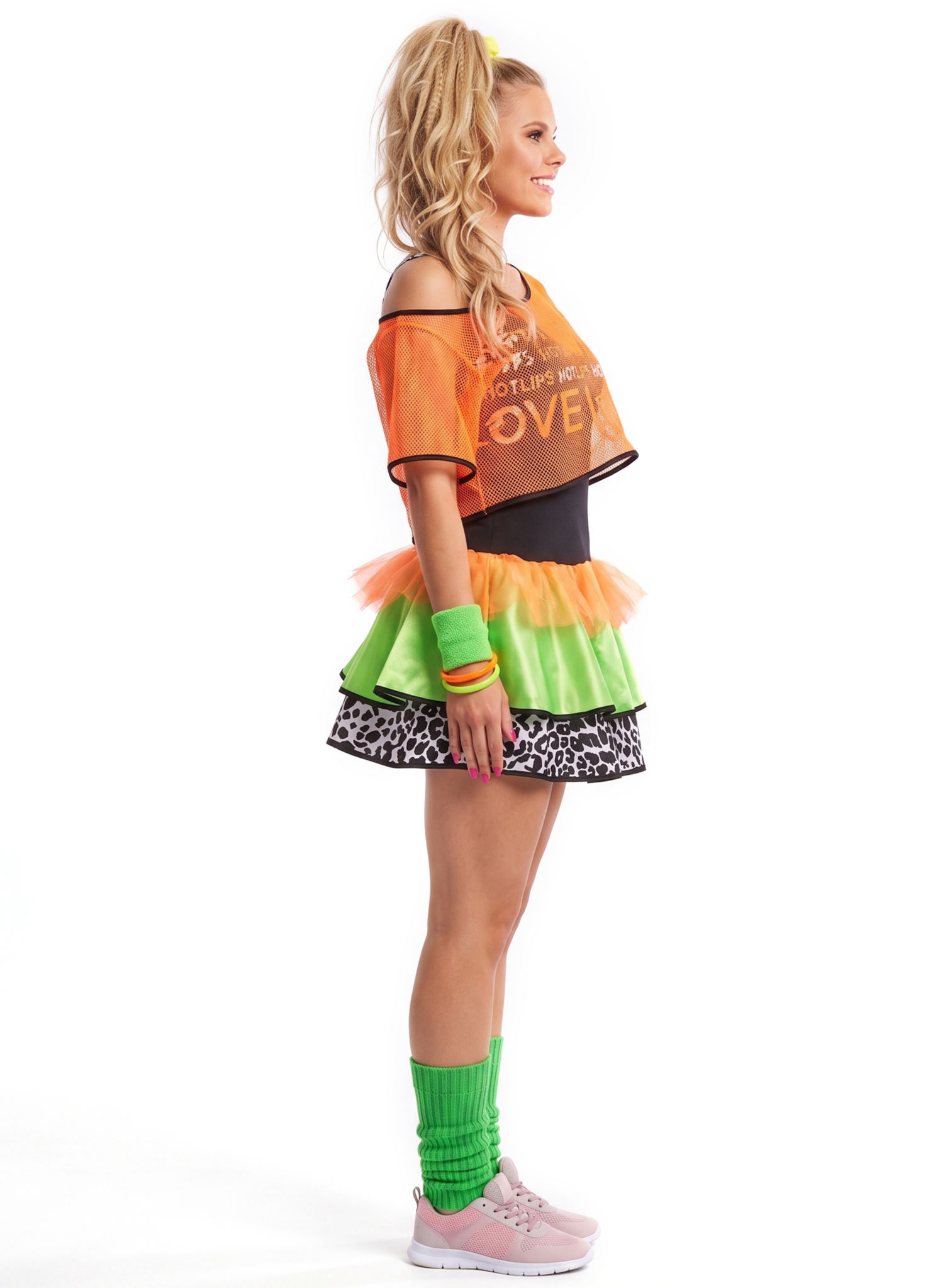 80er Neon Girlie Kostüm