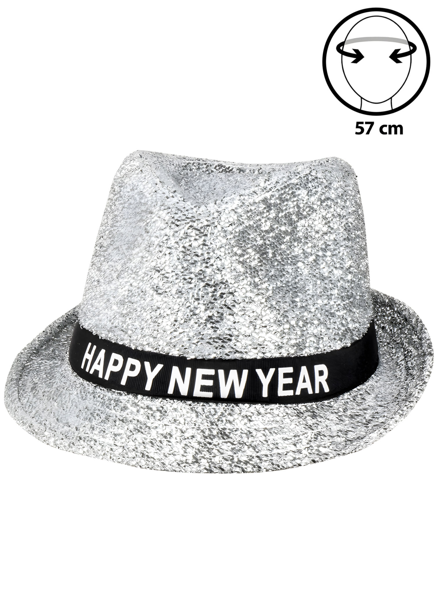 Silvester Glitzerhut