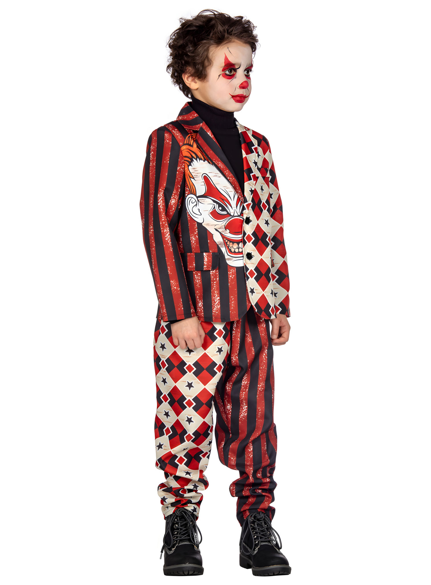 Halloween-clownkostuum voor kinderen