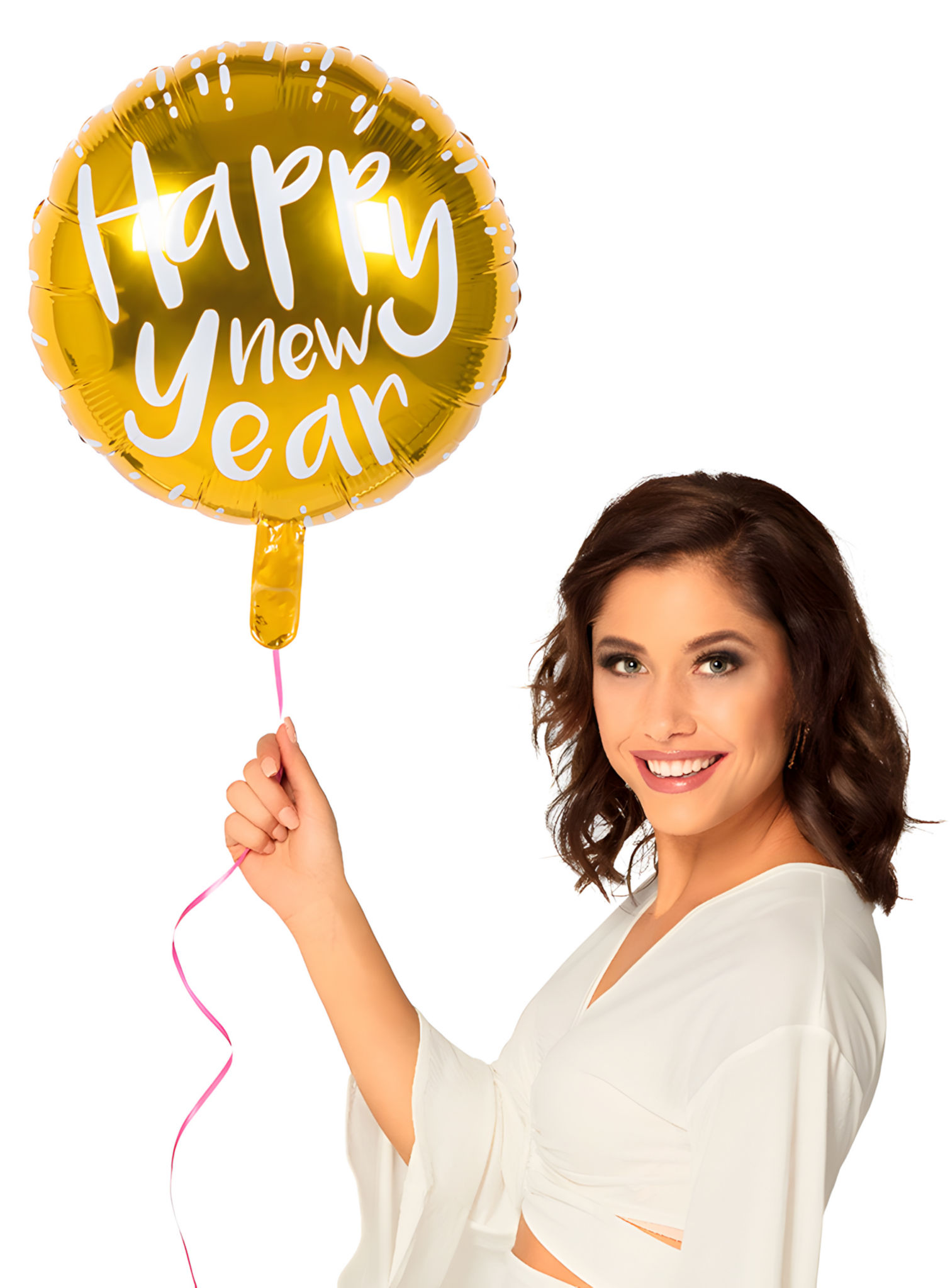 Happy New Year Folienballon