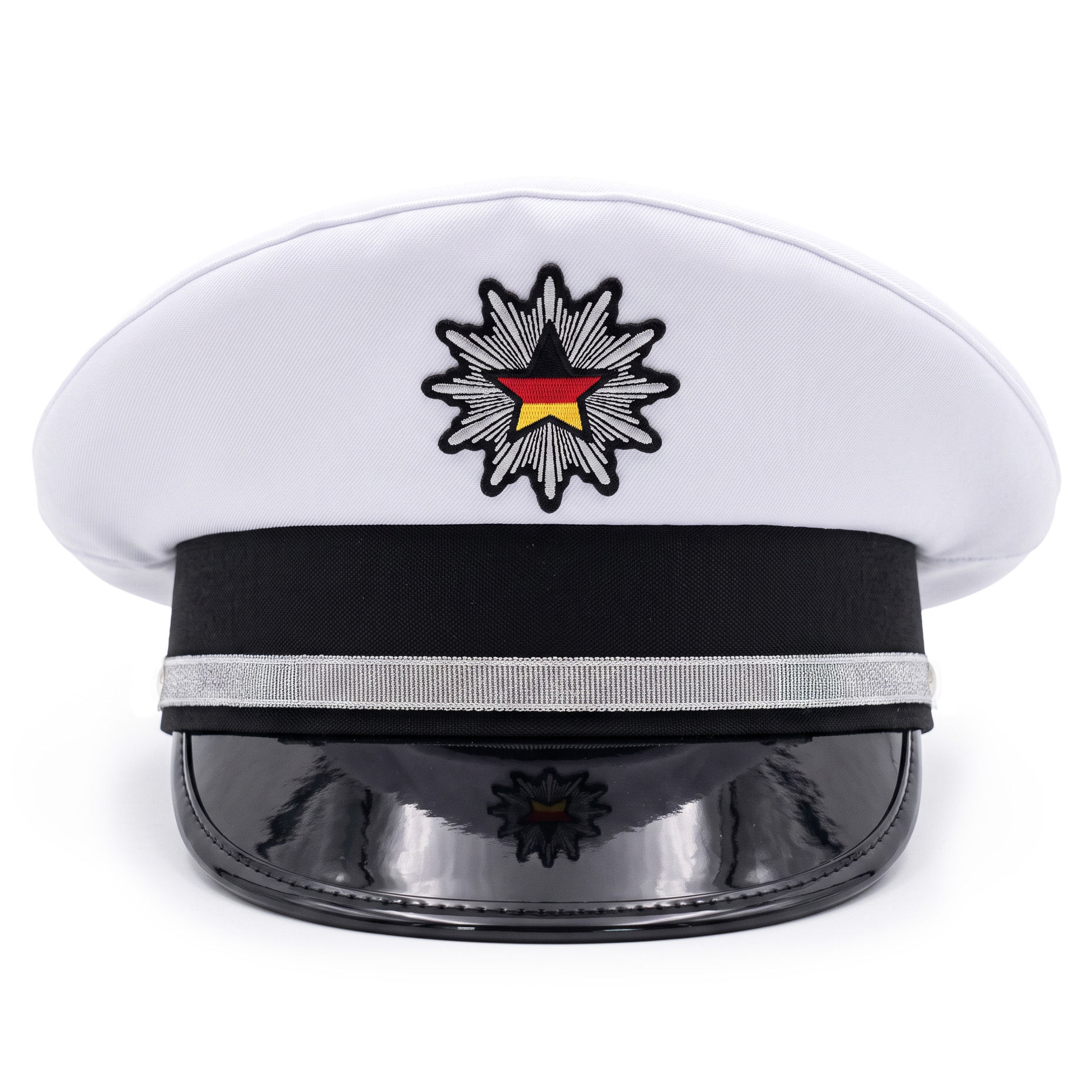 Polizeimütze für Kinder weiß