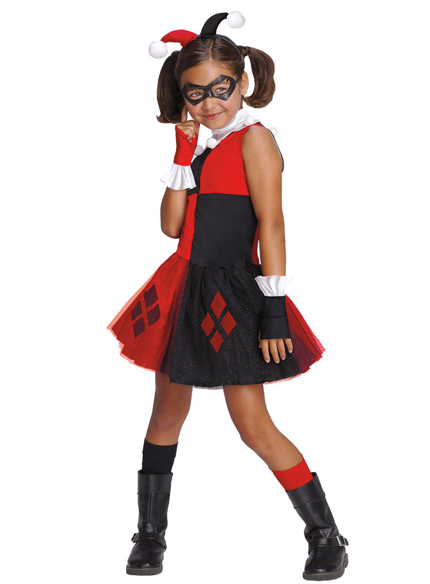 Batman Harley Quinn kostuum jurk voor meisjes
