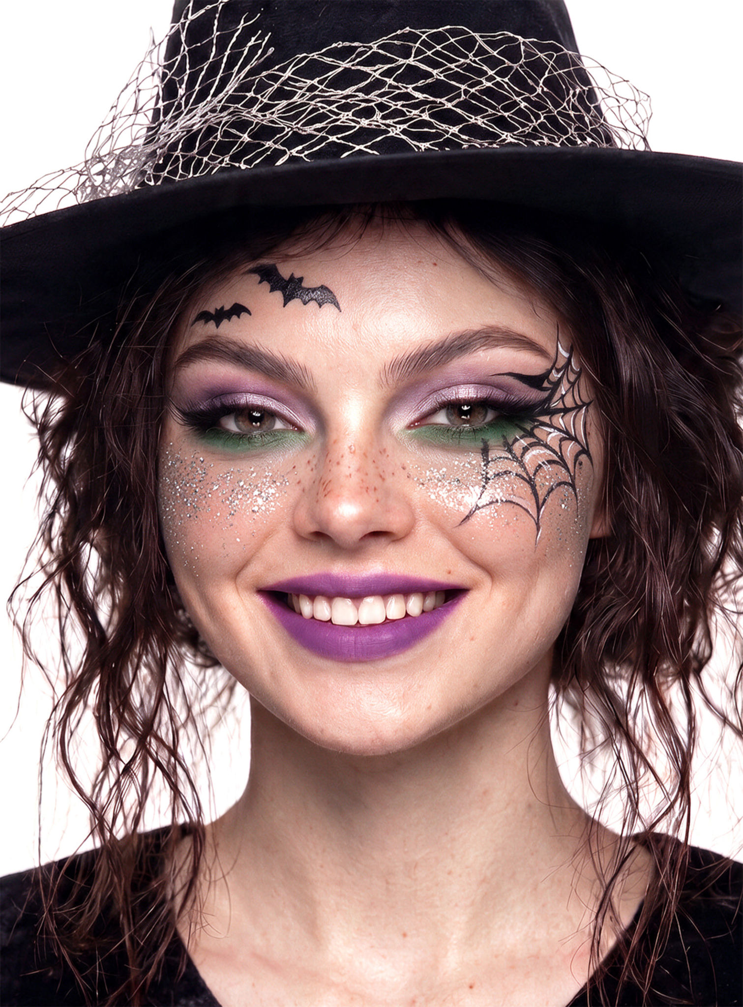 Hexen Make-up Set Schöne Hexe