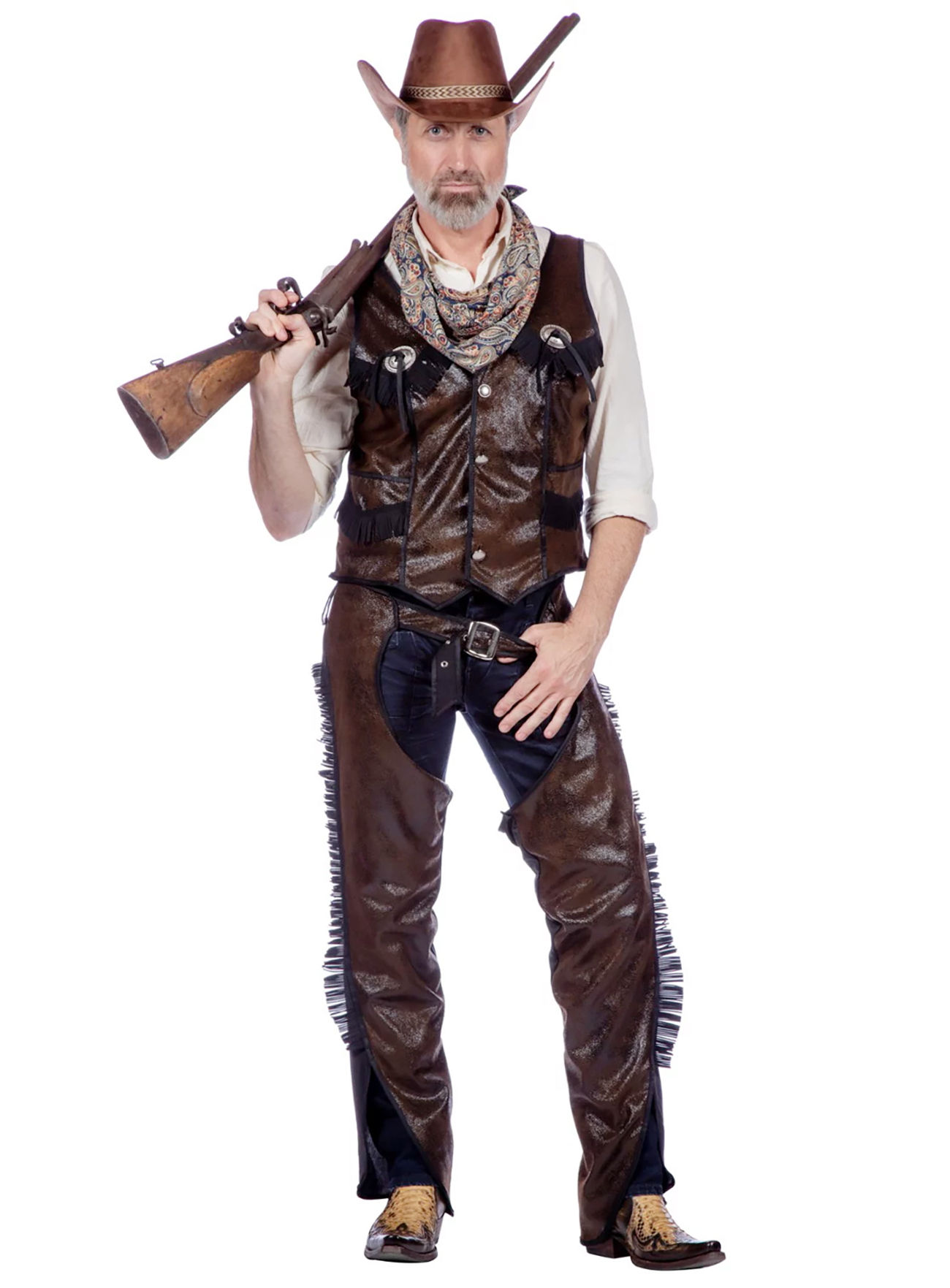 Cowboy kunstleren vest & chaps