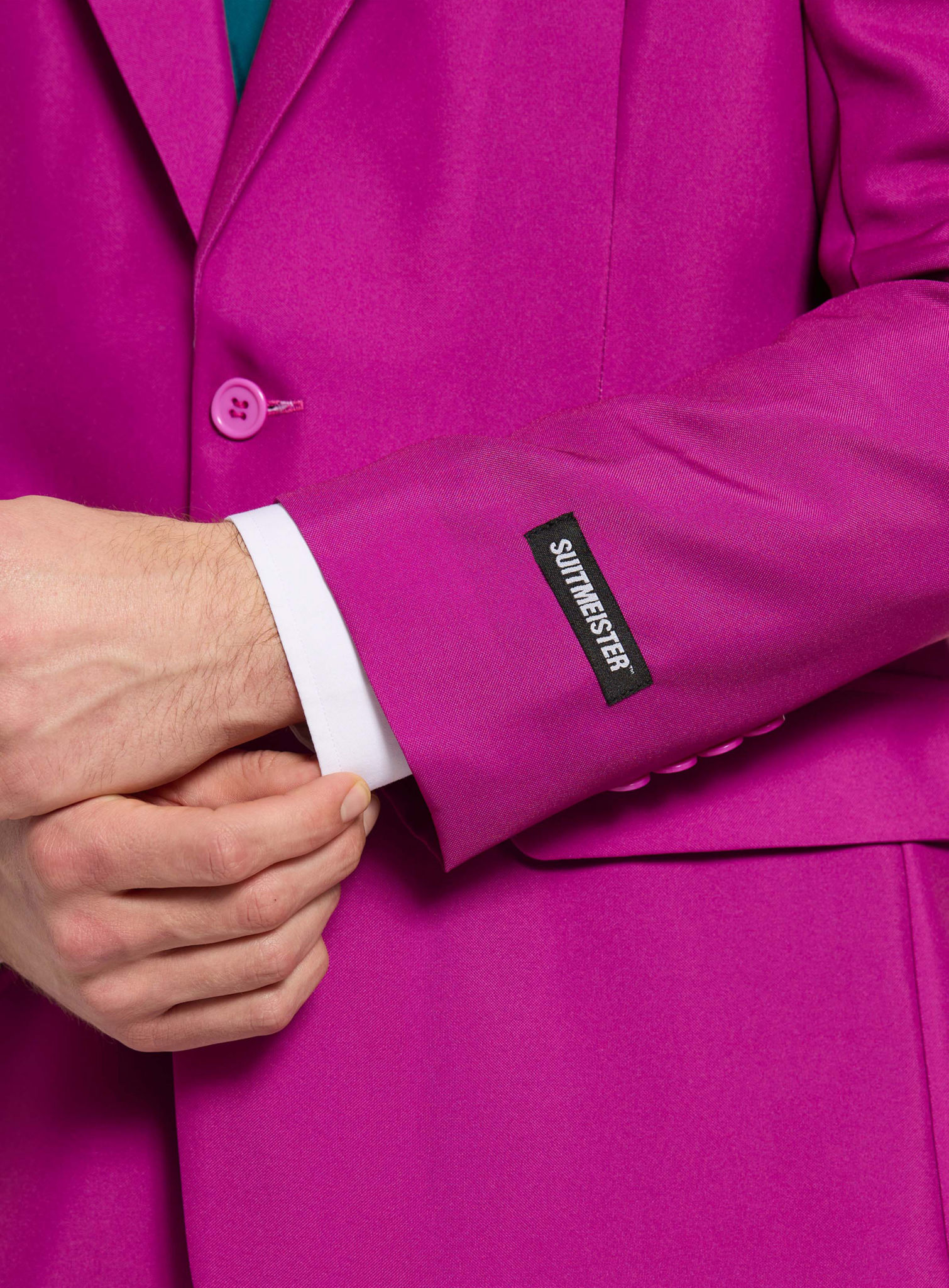SuitMeister Ruby Red Joker Partyanzug