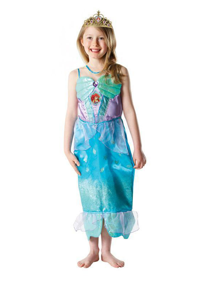 Disney Prinzessin Arielle Glitzerkostüm für Kinder
